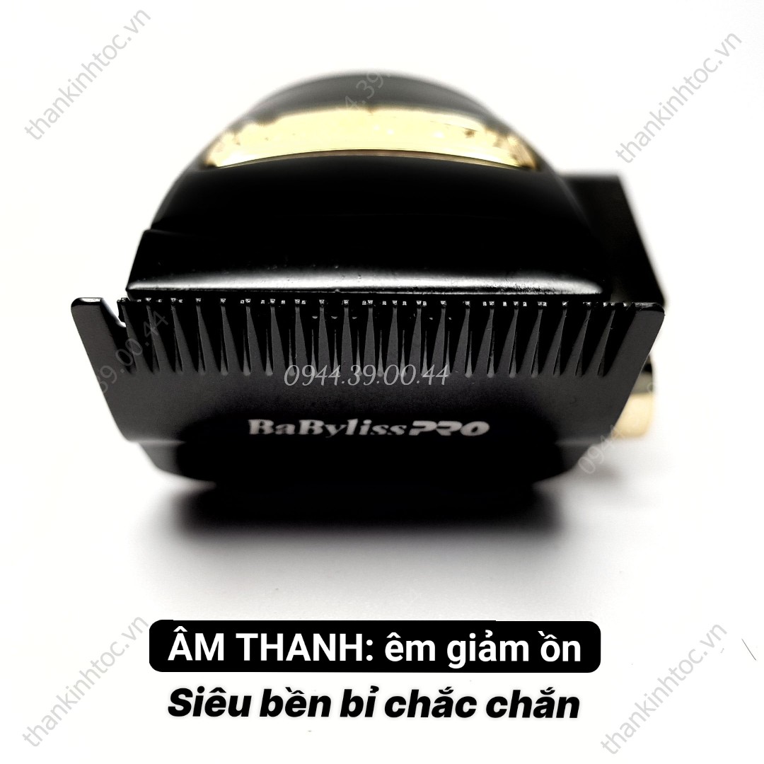 Tông đơ pin lưỡi đơn Babyliss PRO BLACK Chính hãng USA