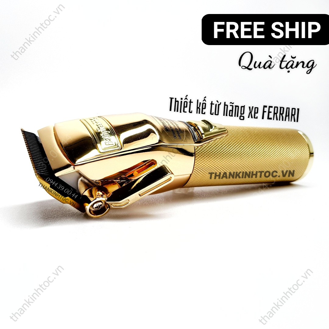 Tông đơ pin lưỡi đơn BABYLISS PRO GOLD chính hãng USA