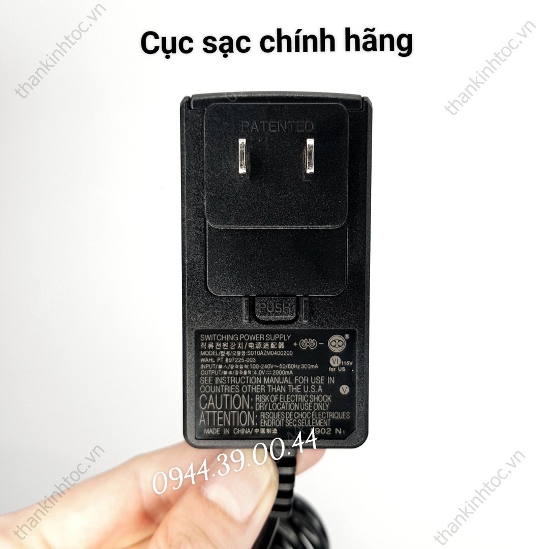 Tông đơ pin lưỡi kép MAGIC CLIP METAL chính hãng USA Bản nội địa