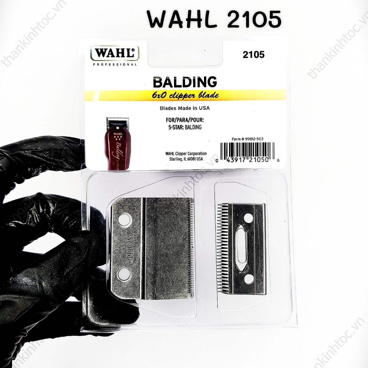 Lưỡi Usa Balding Chuyên Phá Ngấn, Cạo Trọc Chính hãng WAHL