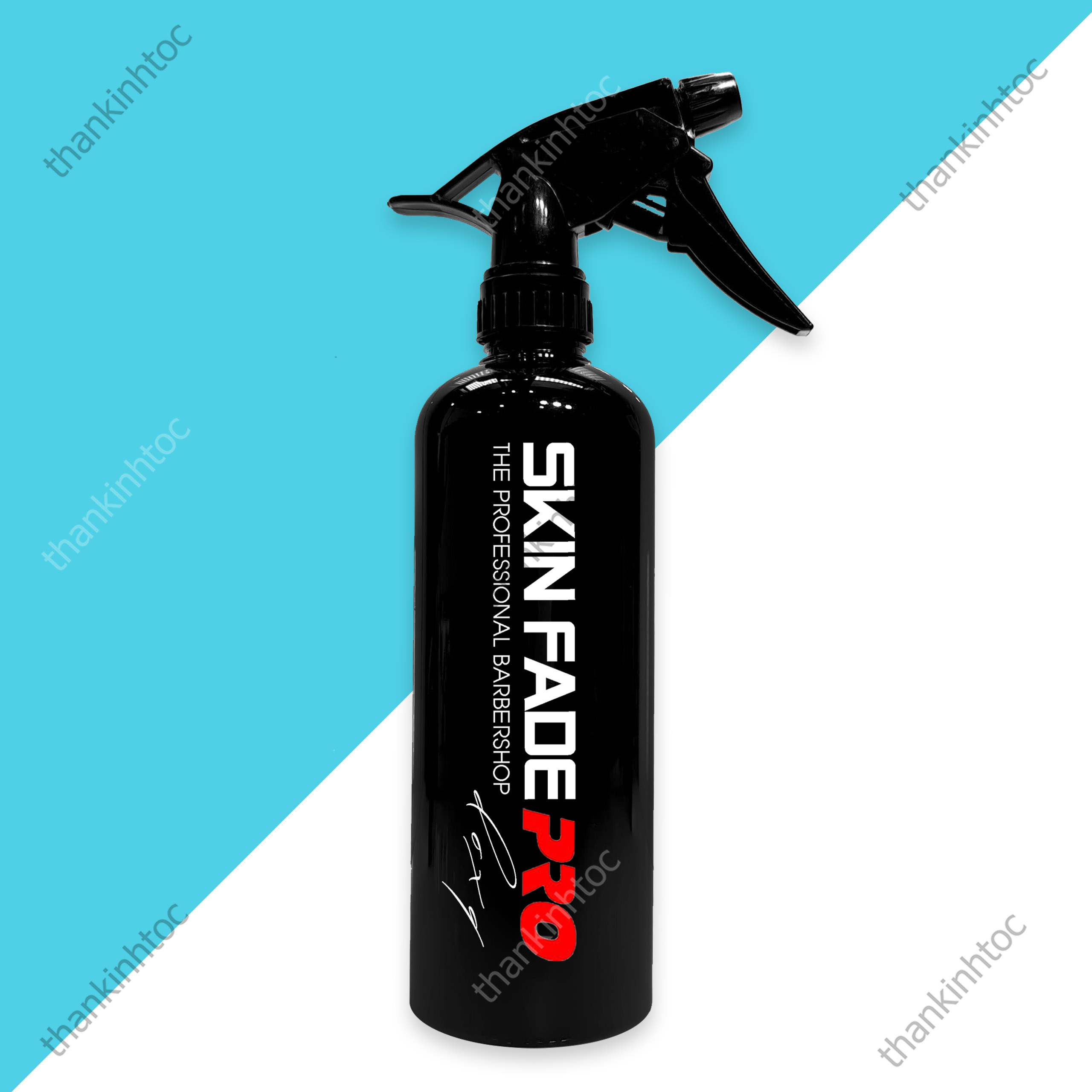 Bình Xịt Nước Cắt Tóc Nam Nữ B8 Black Plastic Skin Fade, MRD, JRL  500ml