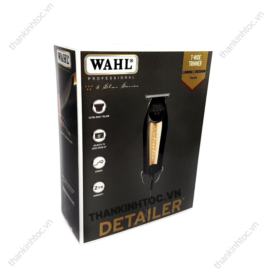 Tông đơ viền Wahl Detailer Gold chính hãng USA quốc tế 220v