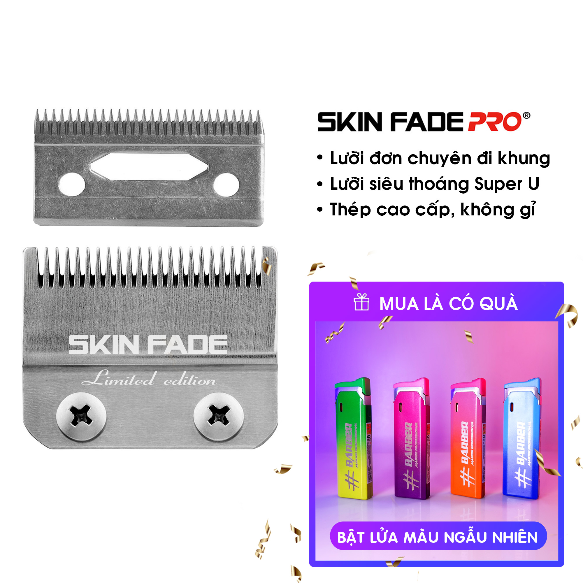 Lưỡi Đơn D6 Chuyên Đi Khung Chính hãng