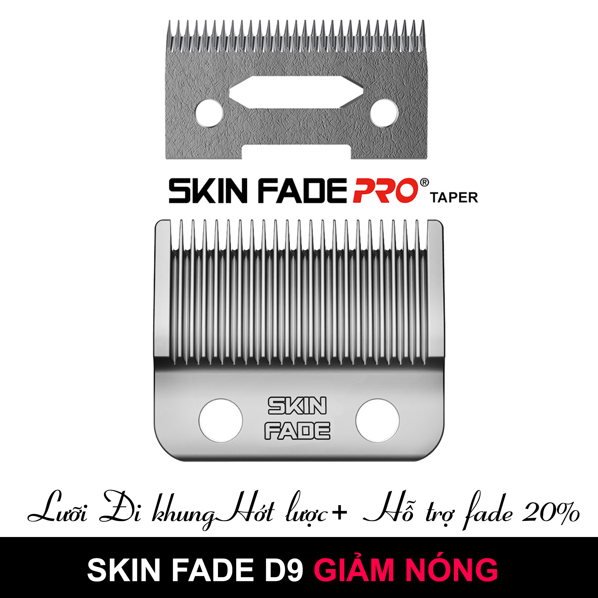 Lưỡi đơn đa năng D9 Chính hãng SKIN FADE