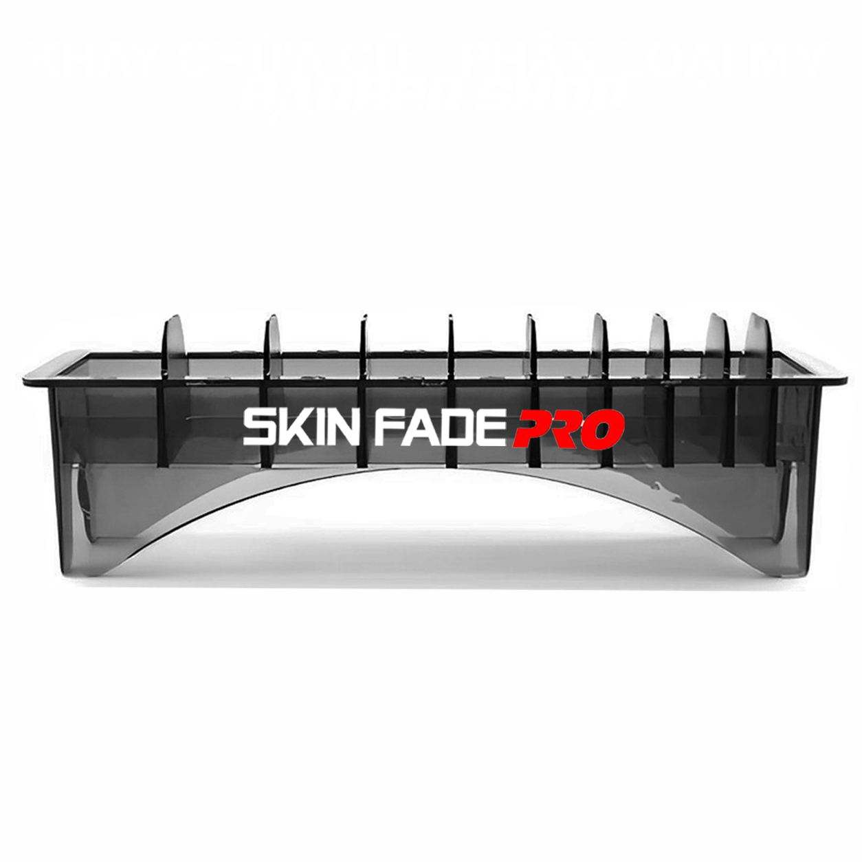 Khay chứa cữ tông đơ đựng được 10 cữ Skin Fade dành cho Barber
