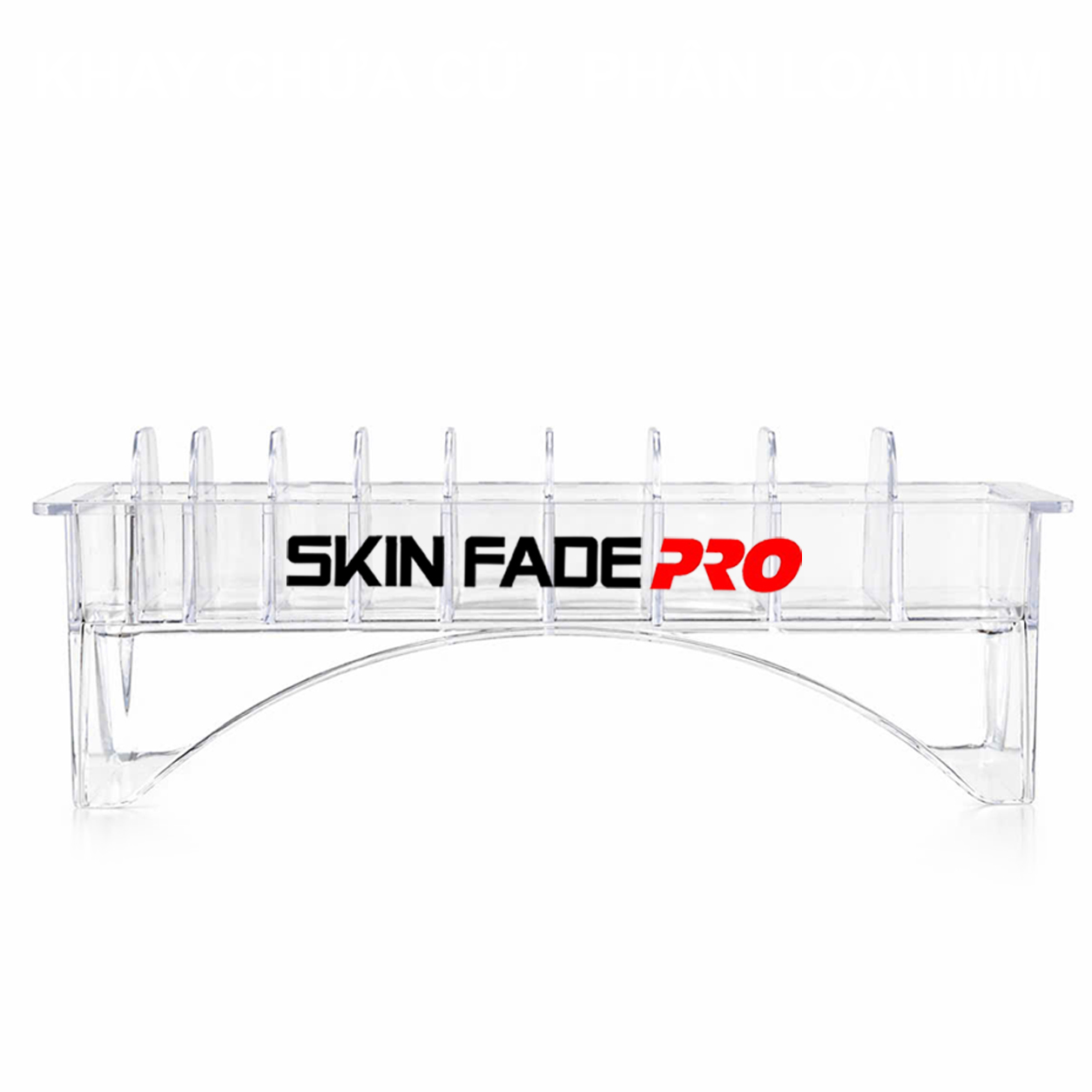 Khay chứa cữ tông đơ đựng được 10 cữ Skin Fade dành cho Barber