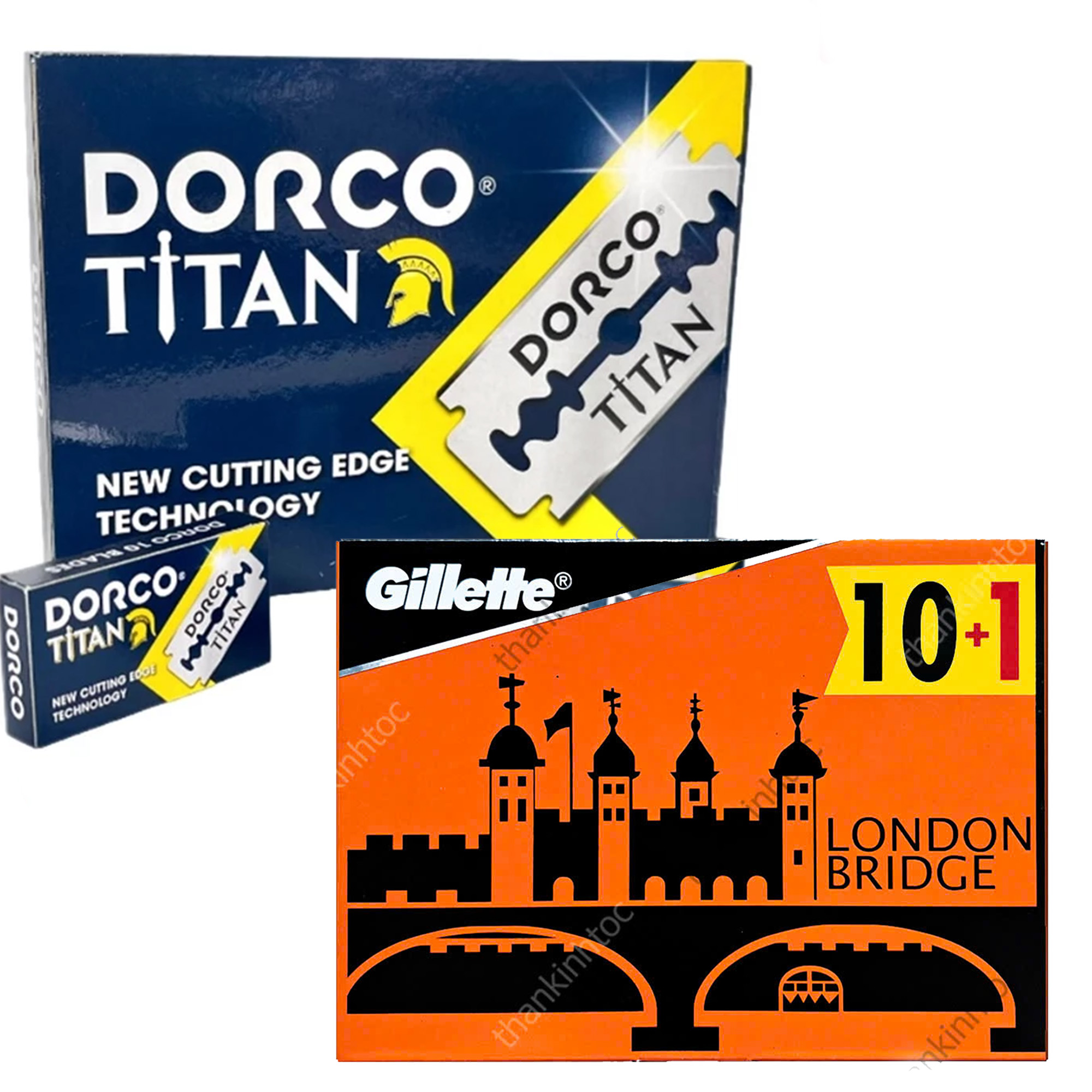 Lưỡi Lam Gillette và Dorco RẺ MÀ TỐT NHẤT hiện nay
