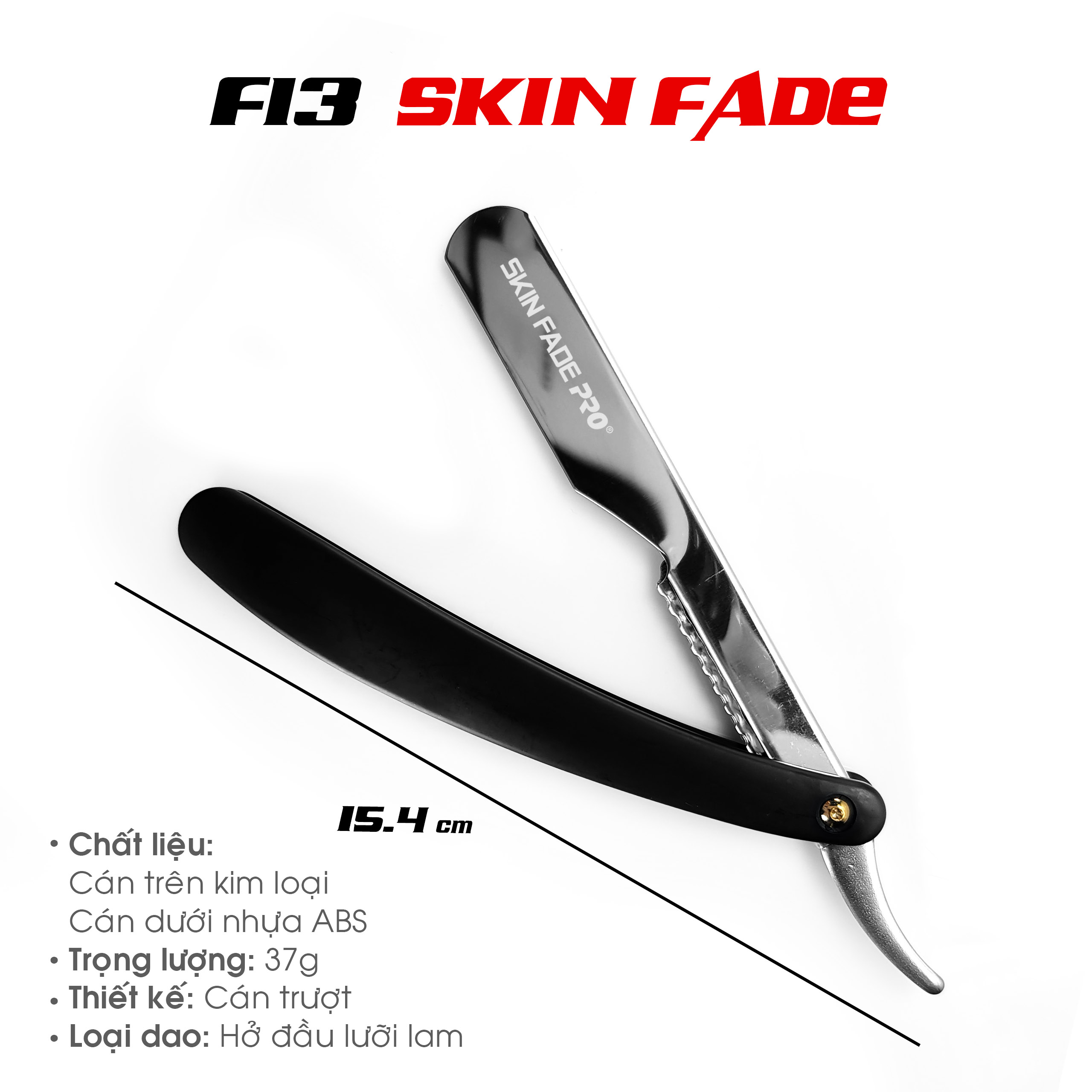 Dao Cạo F13 Chuyên cạo, khắc đường nét cán trượt siêu êm