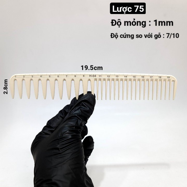 Lược 75 tạo xớ và chuốt tóc chuyên nghiệp