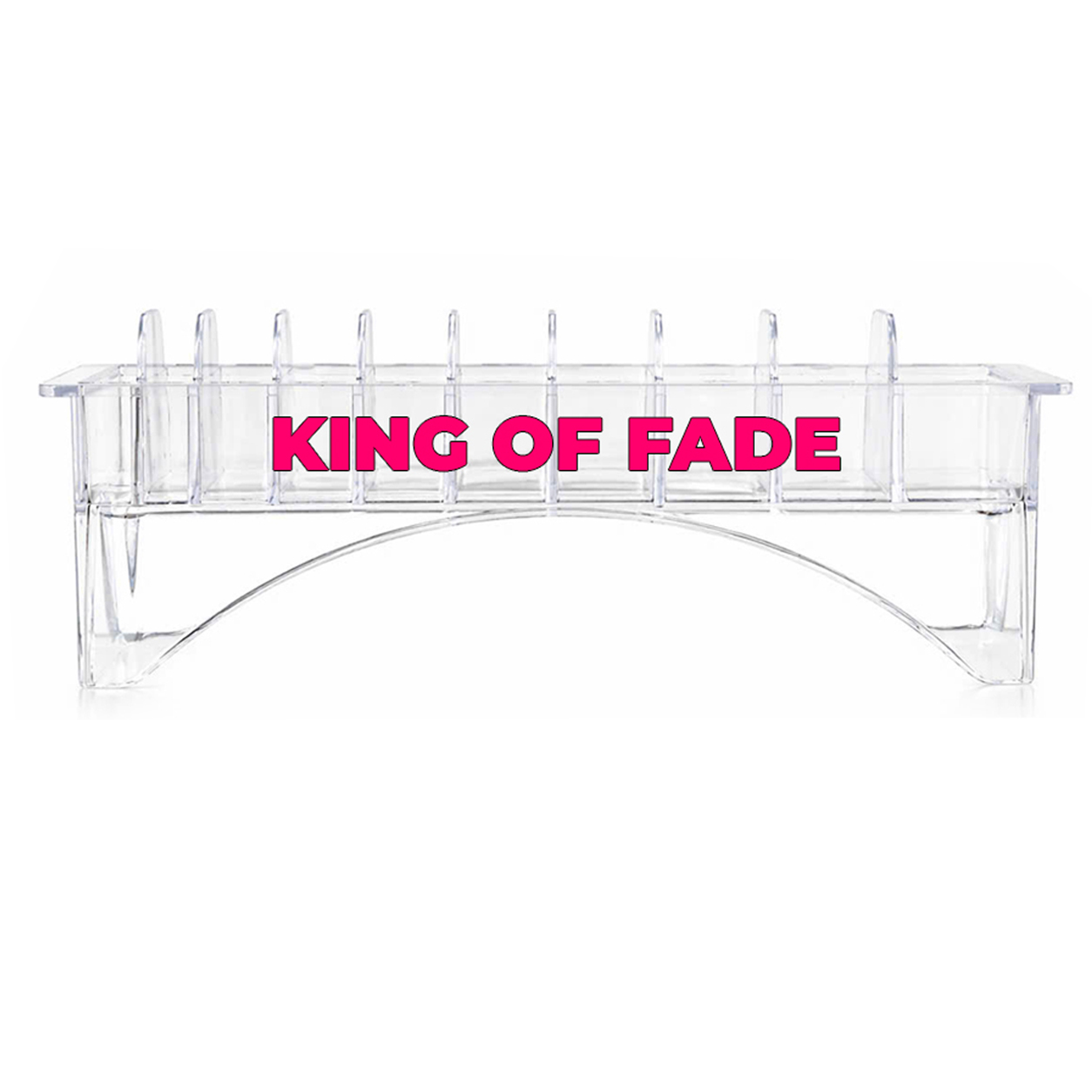 Khay chứa cữ tông đơ đựng được 10 cữ Skin Fade dành cho Barber