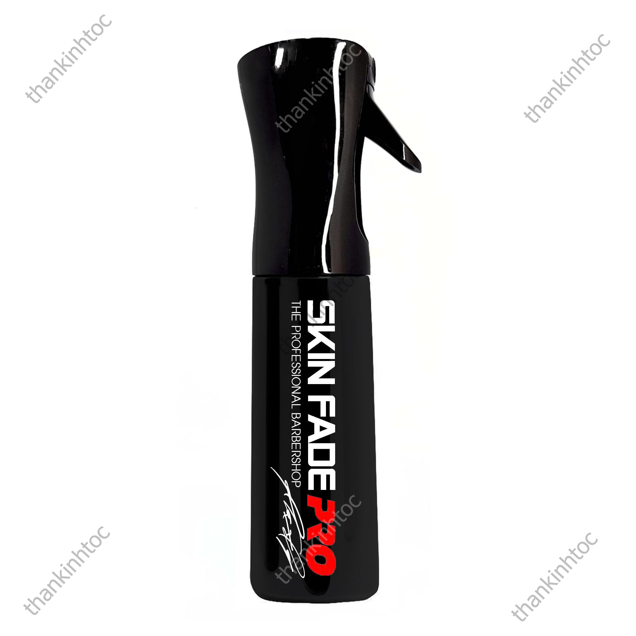 Bình xịt nước áp suất N3 Black phun sương nano - JRL, MRD, Skin Fade 300ml