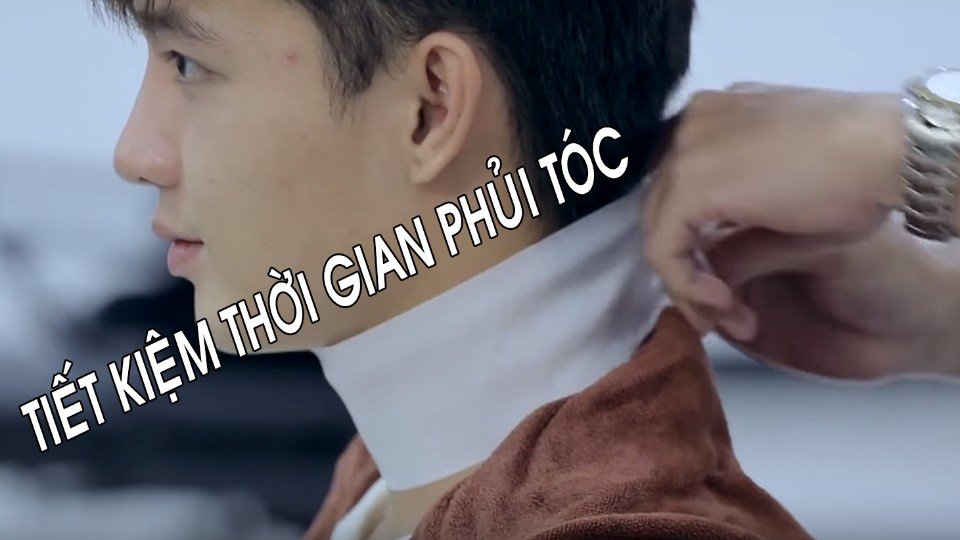 GIẤY QUẤN CỔ CẮT TÓC KHÔNG RƠI VÀO CỔ