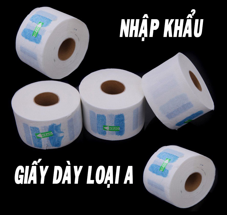 GIẤY QUẤN CỔ CẮT TÓC KHÔNG RƠI VÀO CỔ