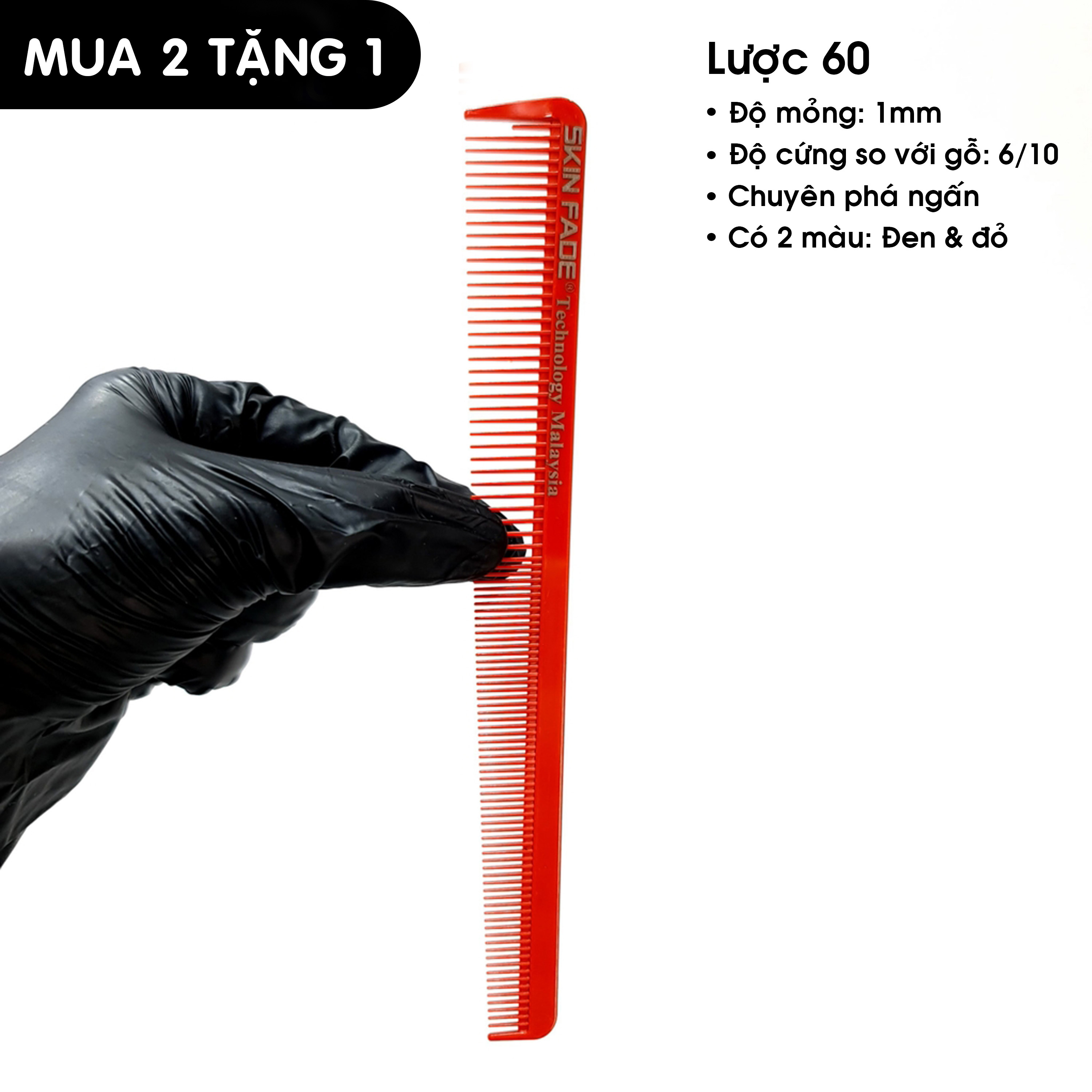 Lược 60 | Phá ngấn, nhặt sạn cắt tóc chuyên nghiệp