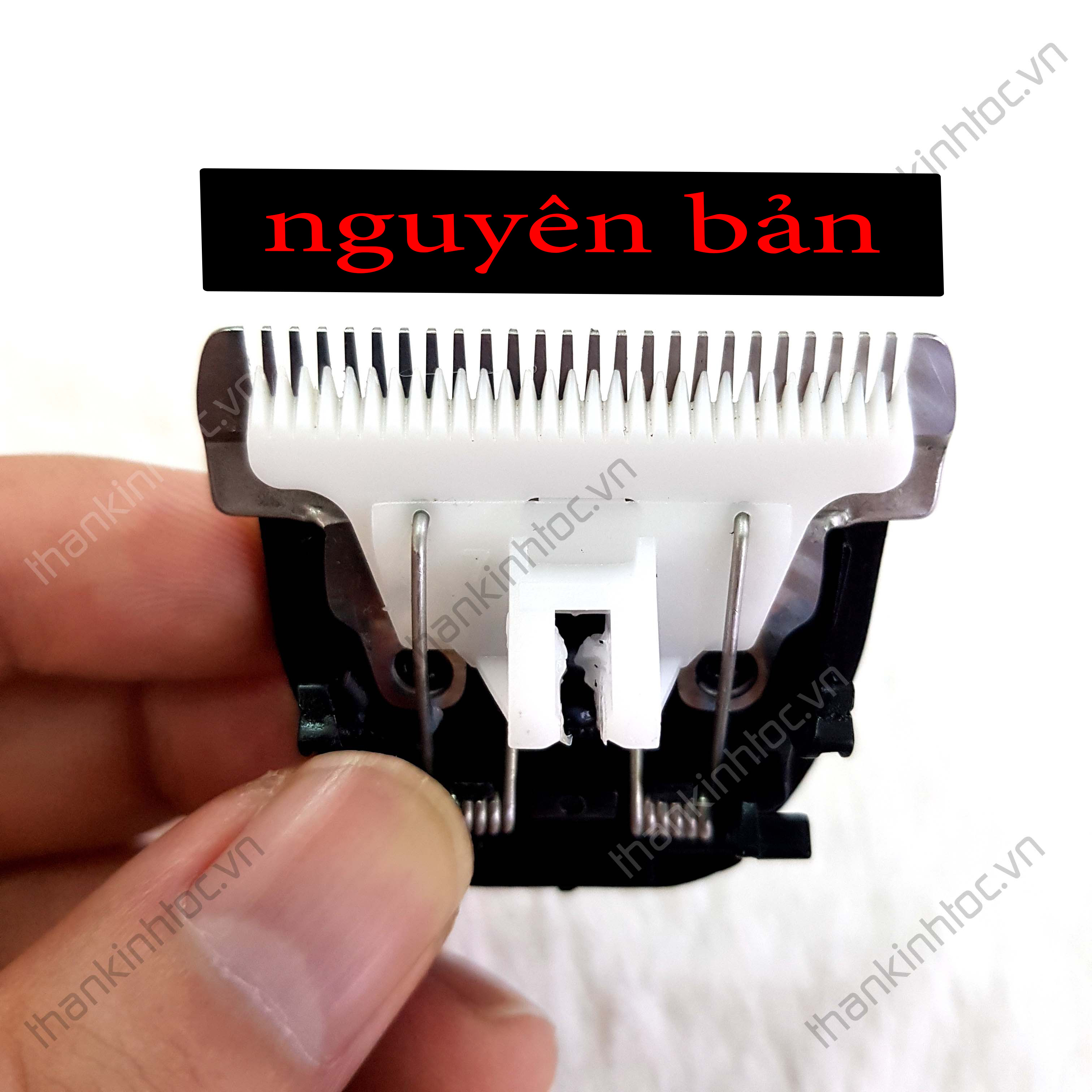 Lưỡi sứ chân thấp trắng tông tròn HB6