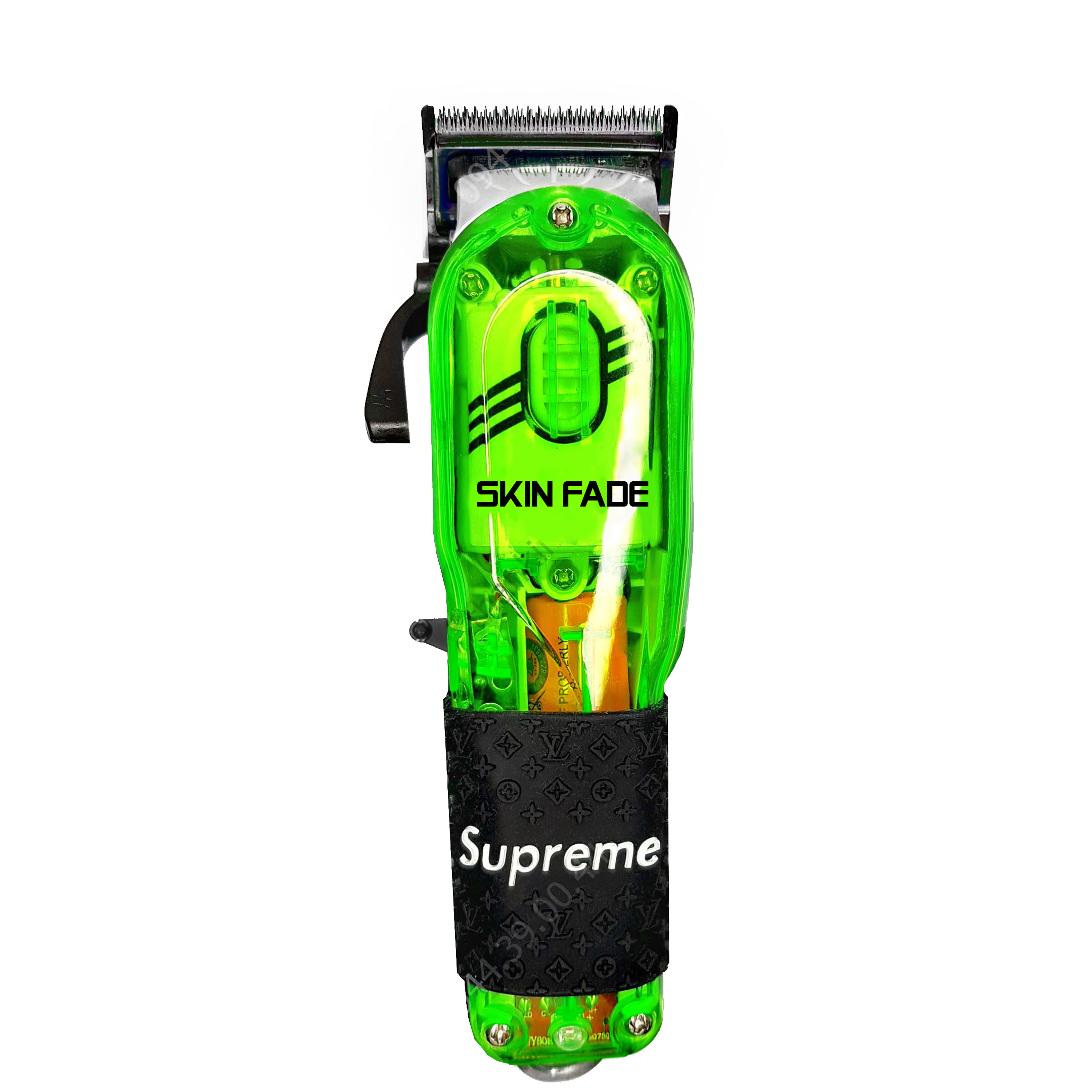 Tông đơ pin Lưỡi kép A2 Green Chính hãng