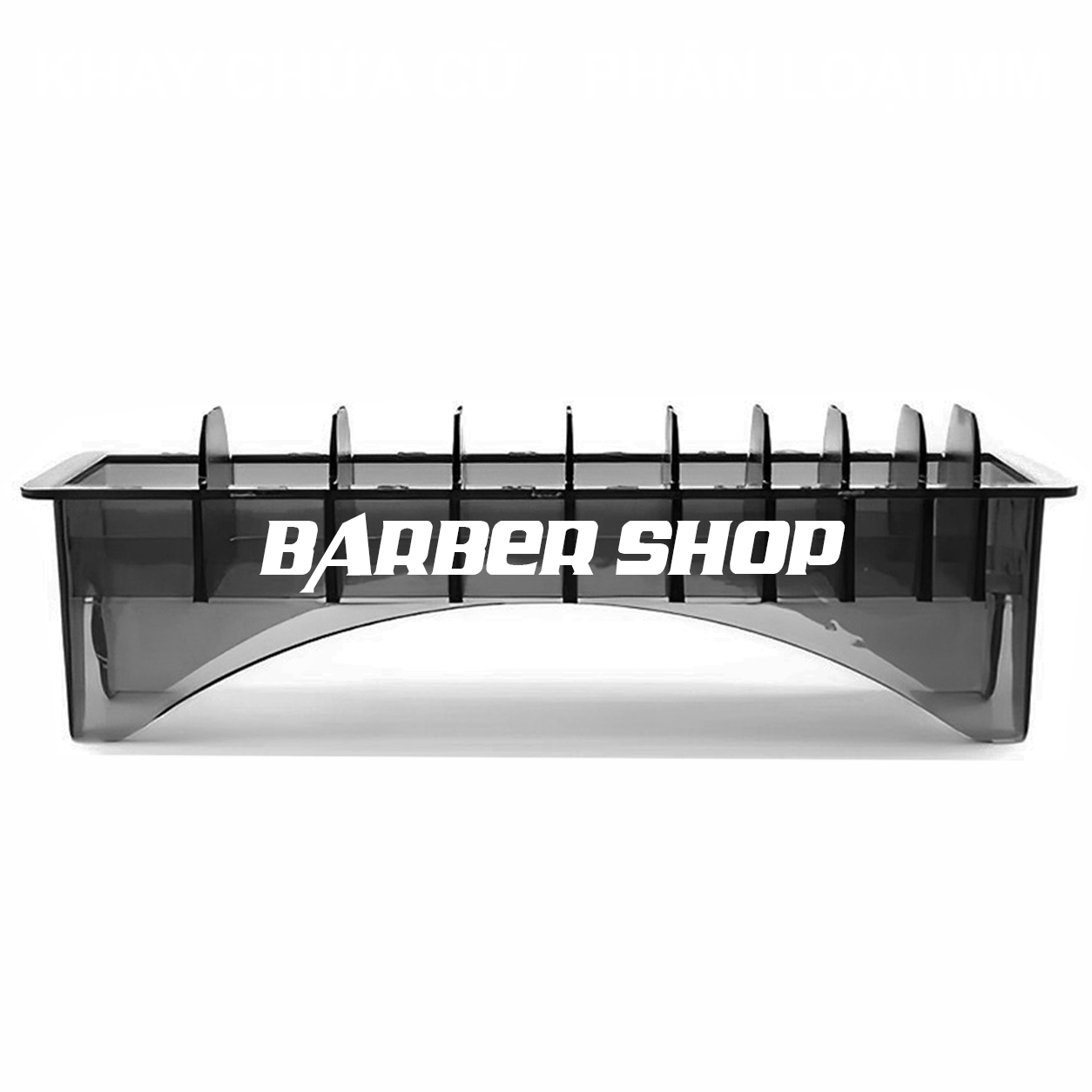 Khay chứa cữ tông đơ đựng được 10 cữ Skin Fade dành cho Barber