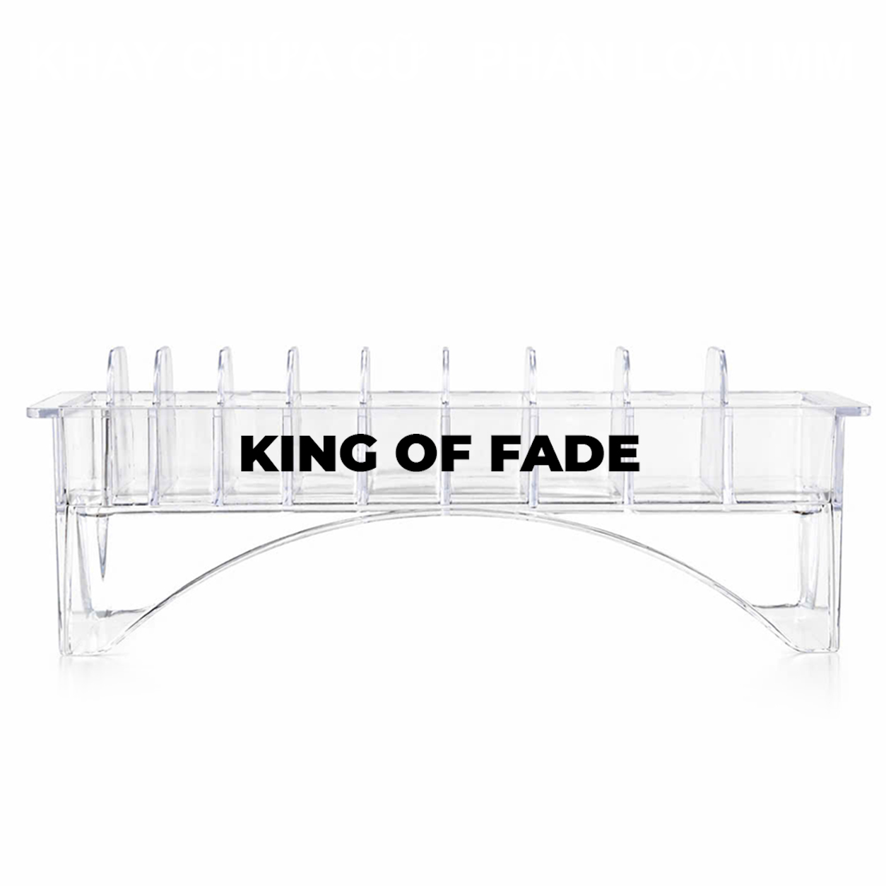 Khay chứa cữ tông đơ đựng được 10 cữ Skin Fade dành cho Barber