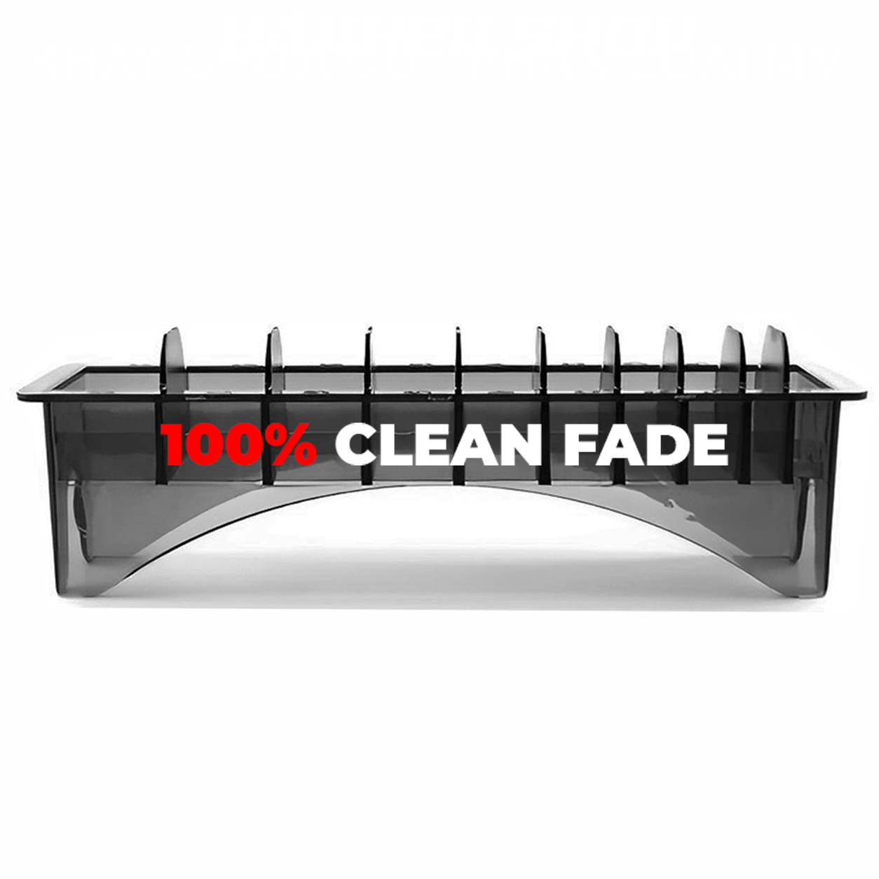 Khay chứa cữ tông đơ đựng được 10 cữ Skin Fade dành cho Barber