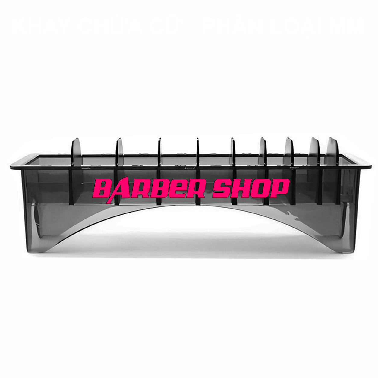 Khay chứa cữ tông đơ đựng được 10 cữ Skin Fade dành cho Barber