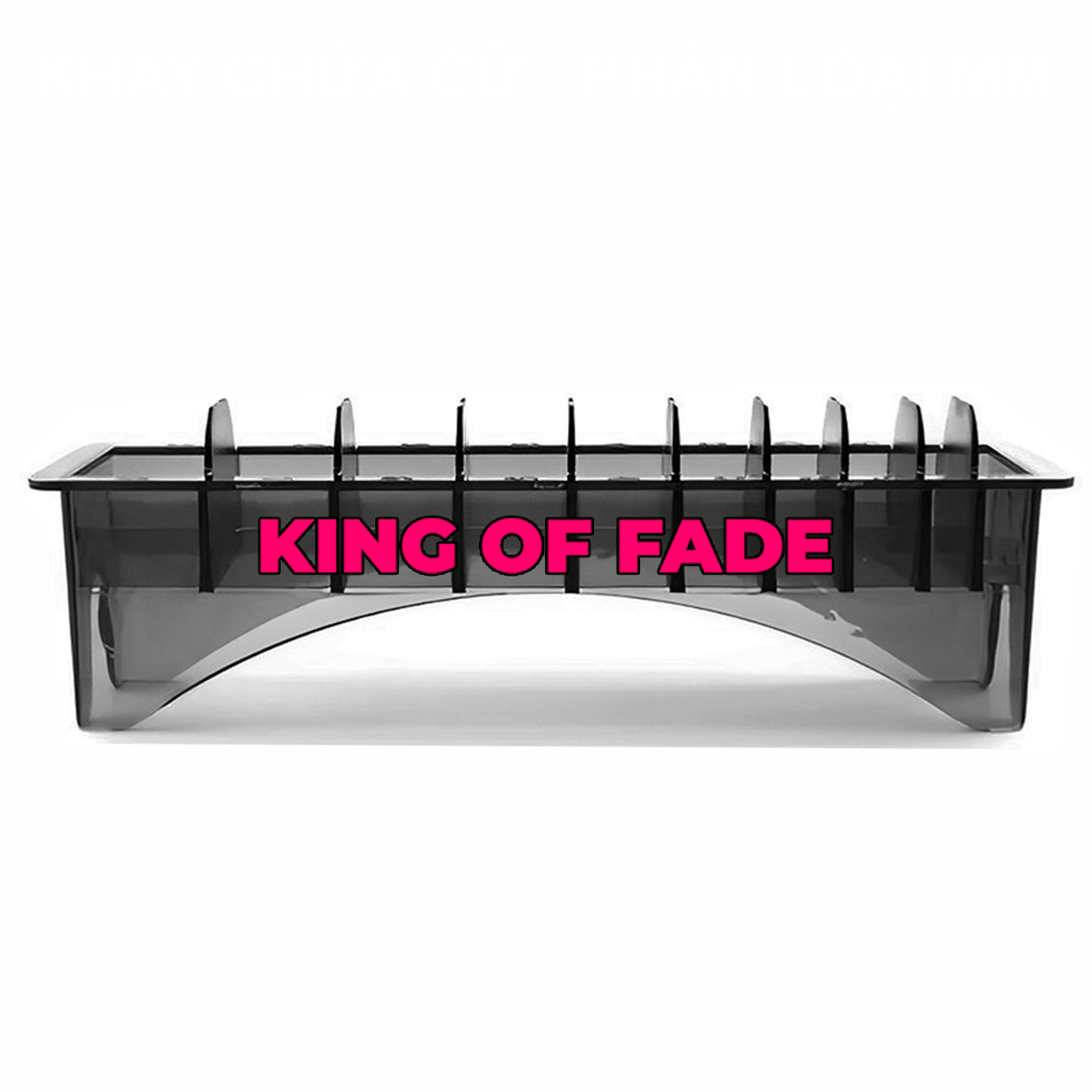 Khay chứa cữ tông đơ đựng được 10 cữ Skin Fade dành cho Barber