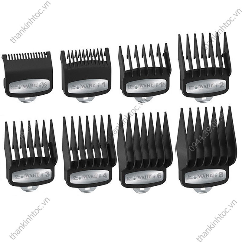 Bộ 8 Cữ Gá Thép Wahl Chính Hãng USA