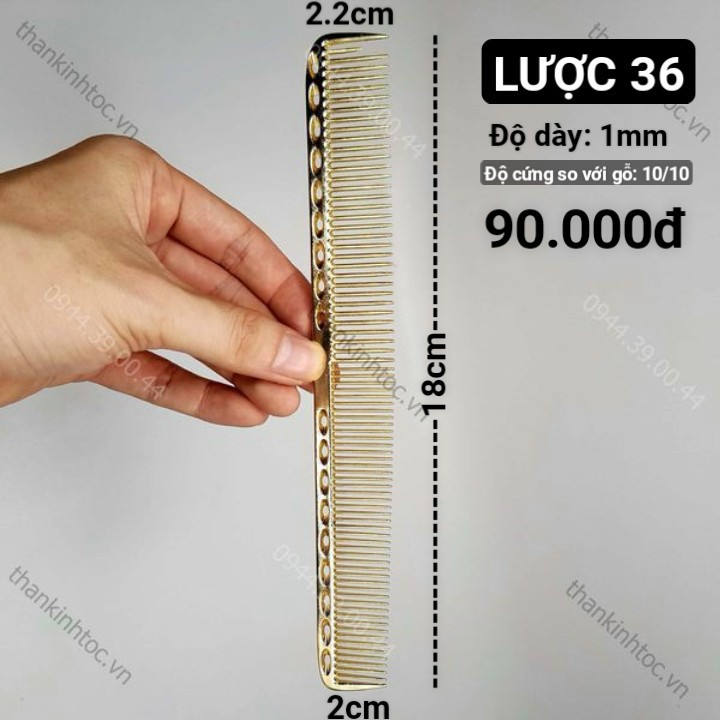 Lược 38 | Kim loại cắt tóc chuyên nghiệp