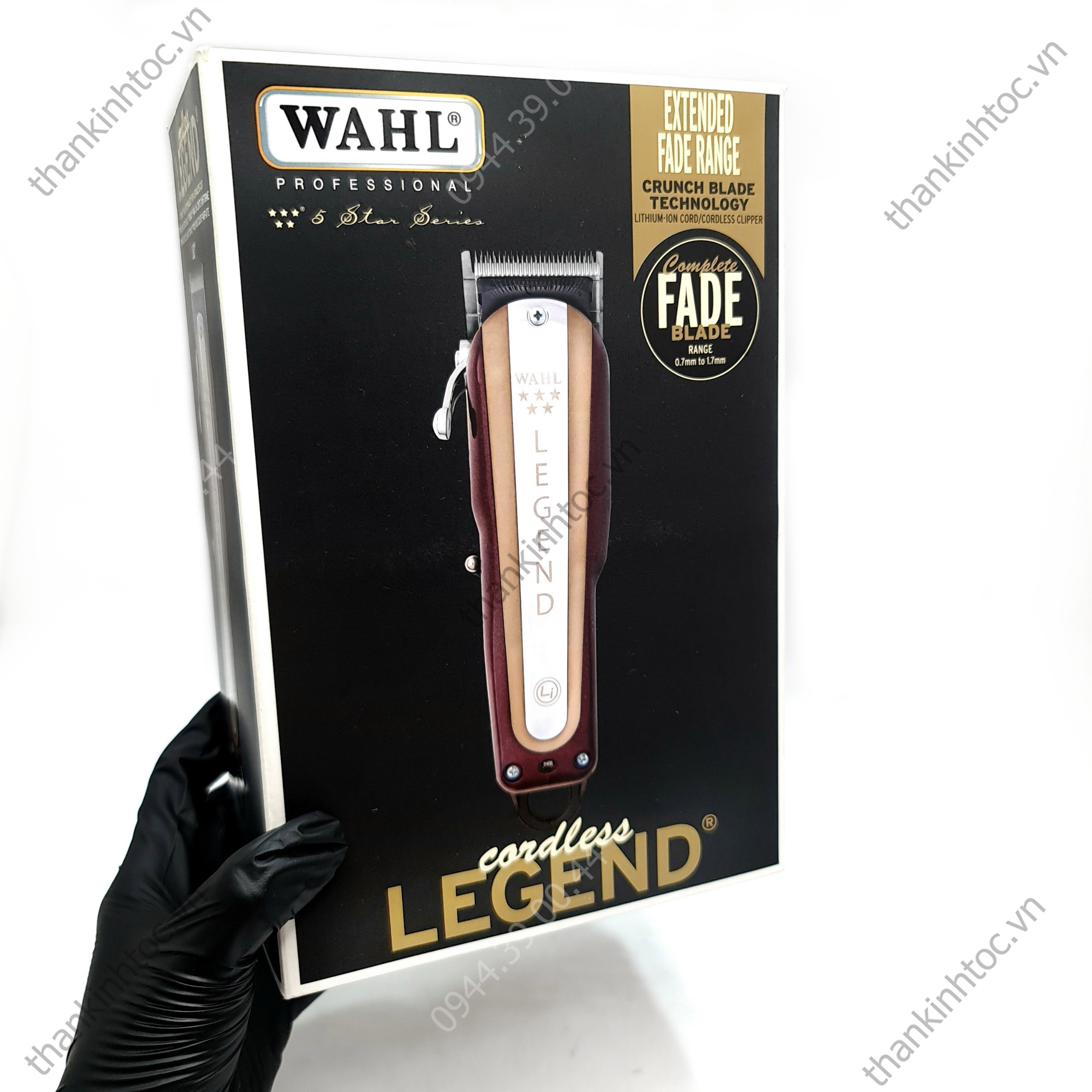 Tông Đơ Pin Lưỡi Đơn Wahl Legend Pro Li Bản Nội Địa Chính Hãng USA