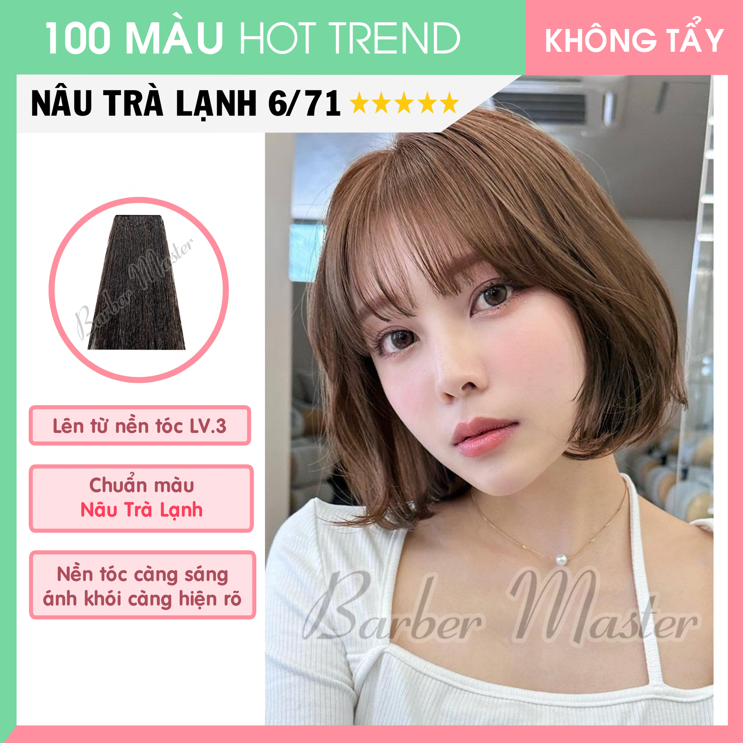 Bộ 35 màu nhuộm trên nền đen Level 3