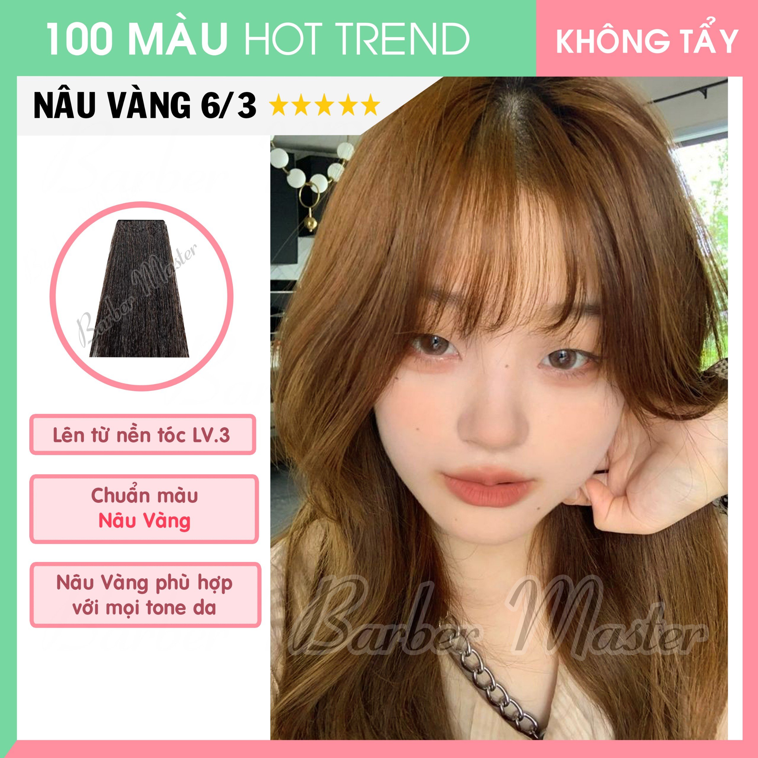 Bộ 35 màu nhuộm trên nền đen Level 3