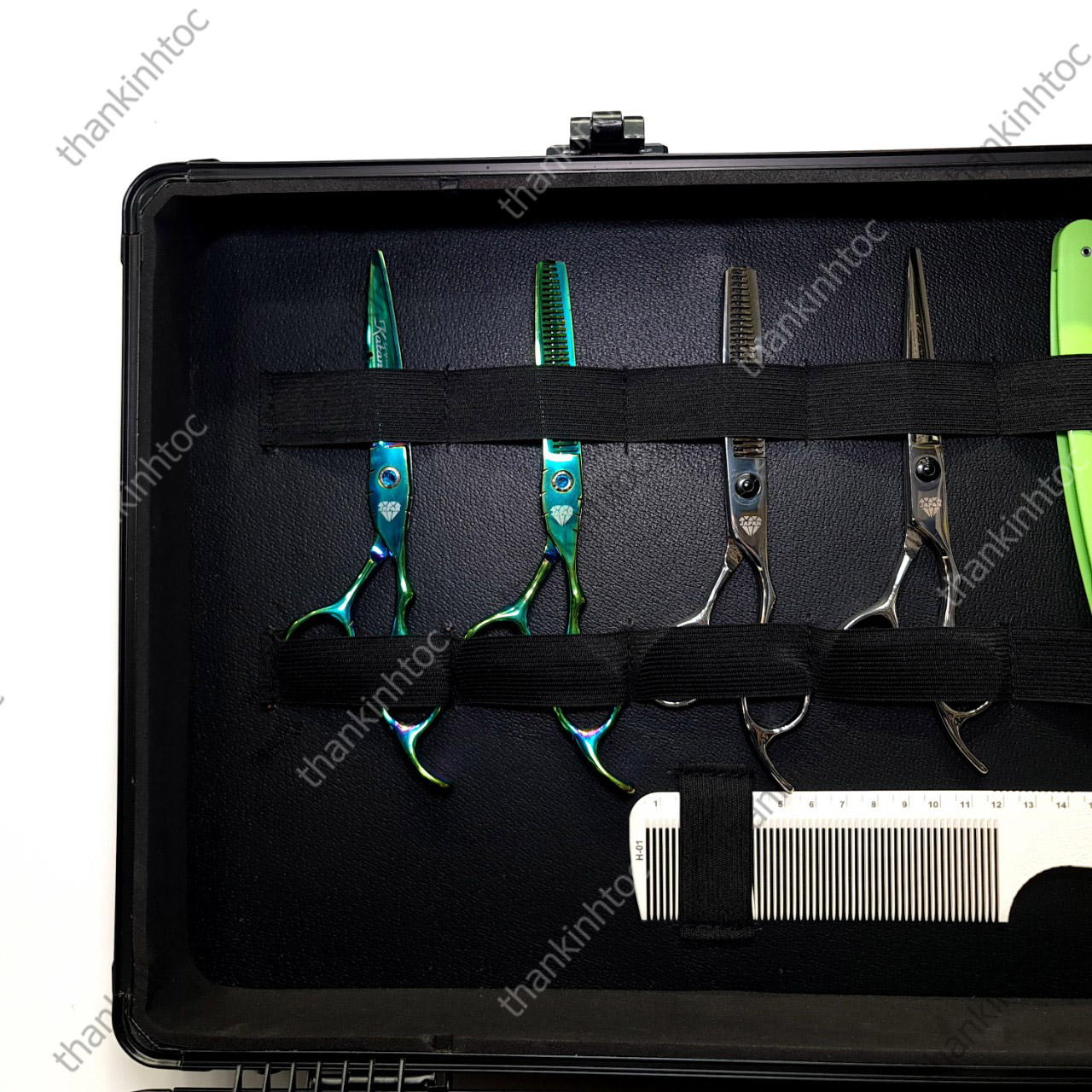 Vali Siêu Chứa Đồ Nghề Black Gold JRL, MRD, Skin Fade Pro