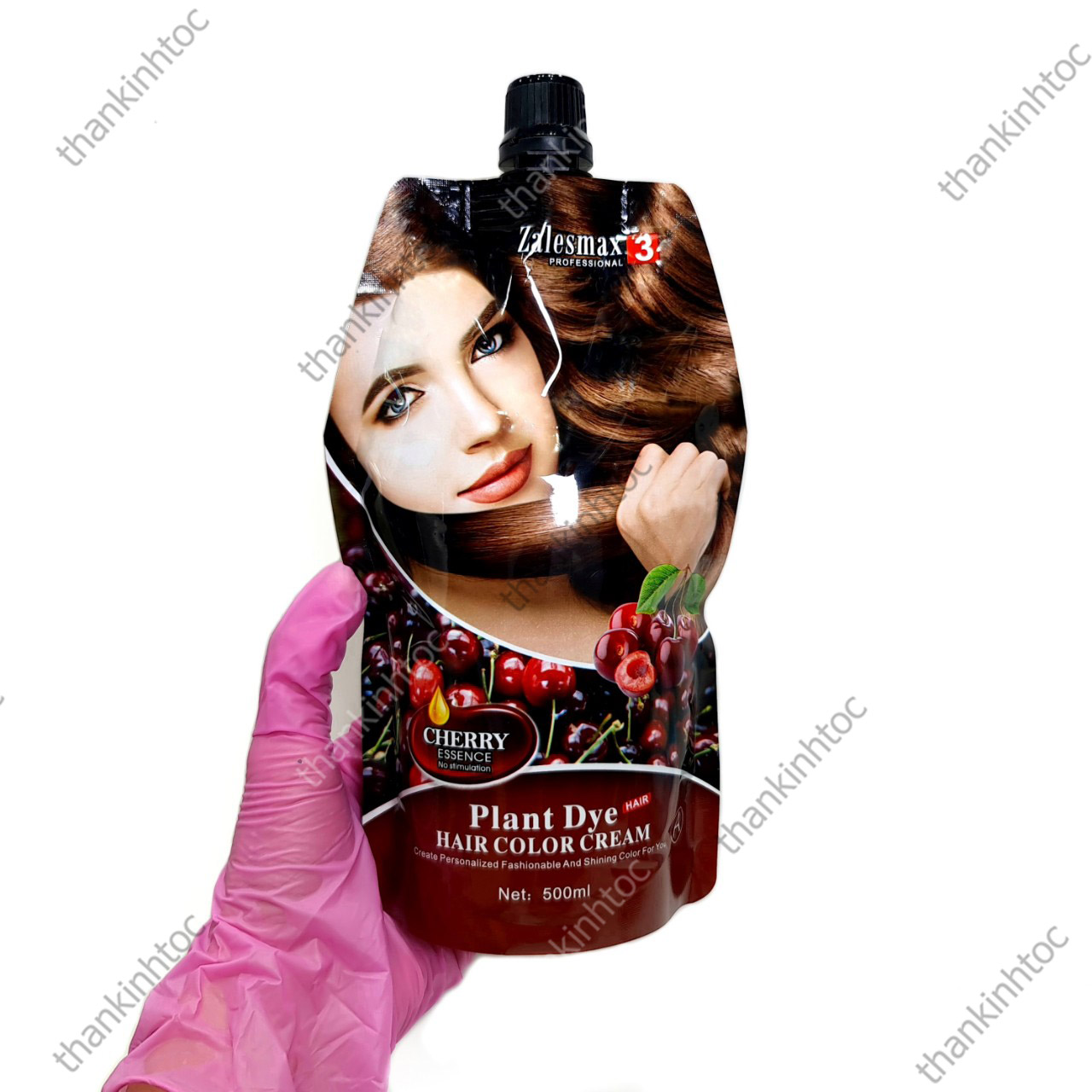 Kem Nhuộm Nâu Phủ Bạc Cherry Siêu Thơm Không Dính Da Đầu Hàn Quốc Chính Hãng