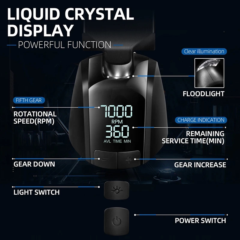 Tông Đơ Pin Lưỡi Đơn Kemei KM-1858 DLC Chính Hãng