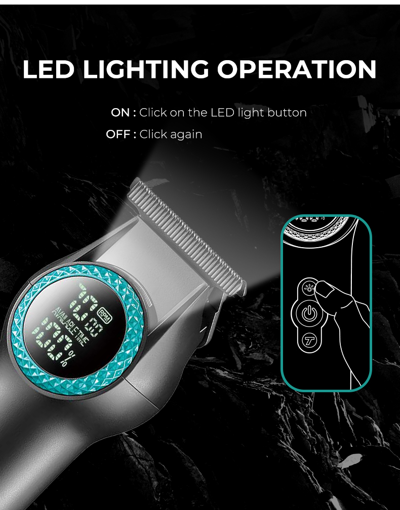 Tông Đơ Viền VRG V-990 Chính Hãng