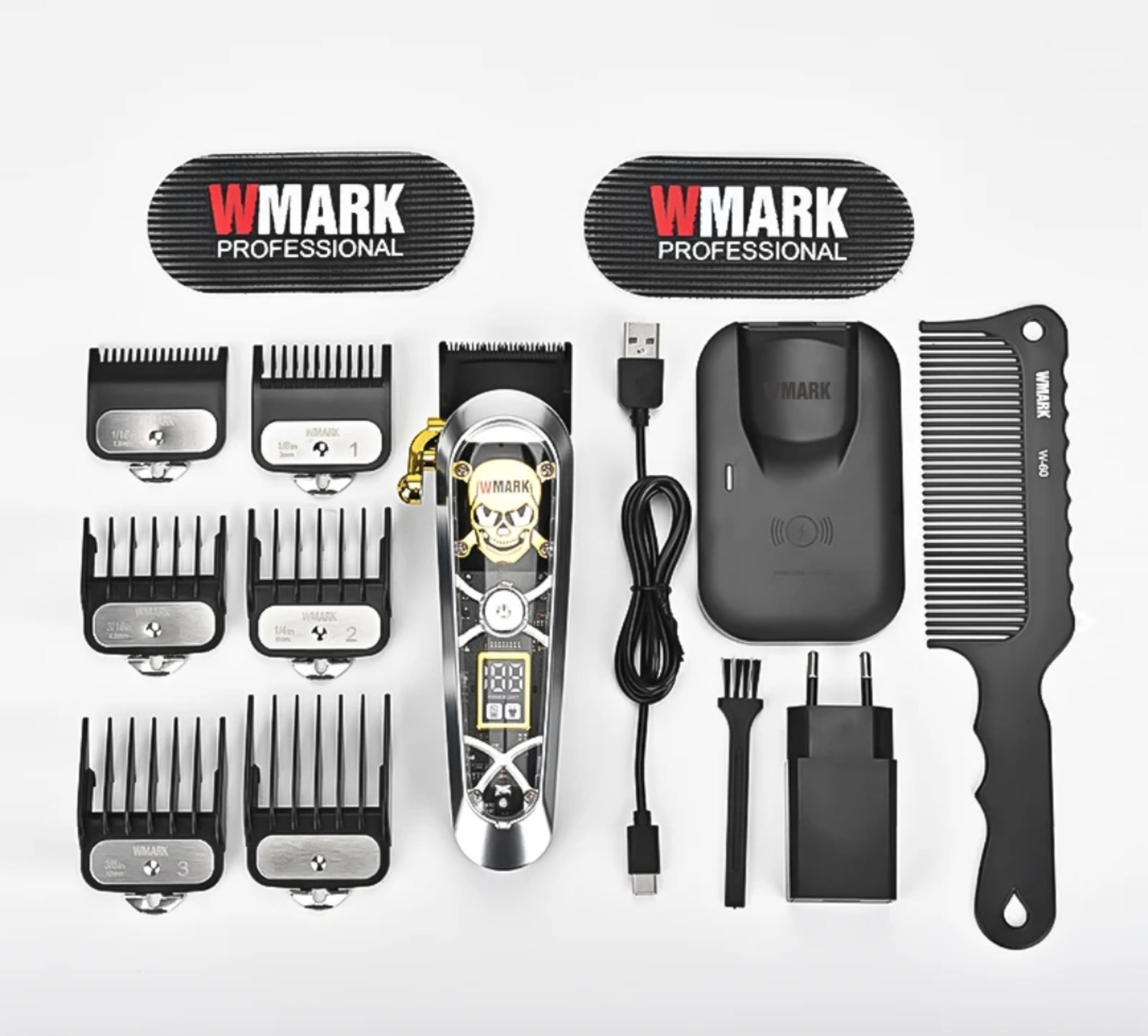 Tông Đơ Pin Cắt Tóc WMARK NG-130 Sạc kết nối thông minh