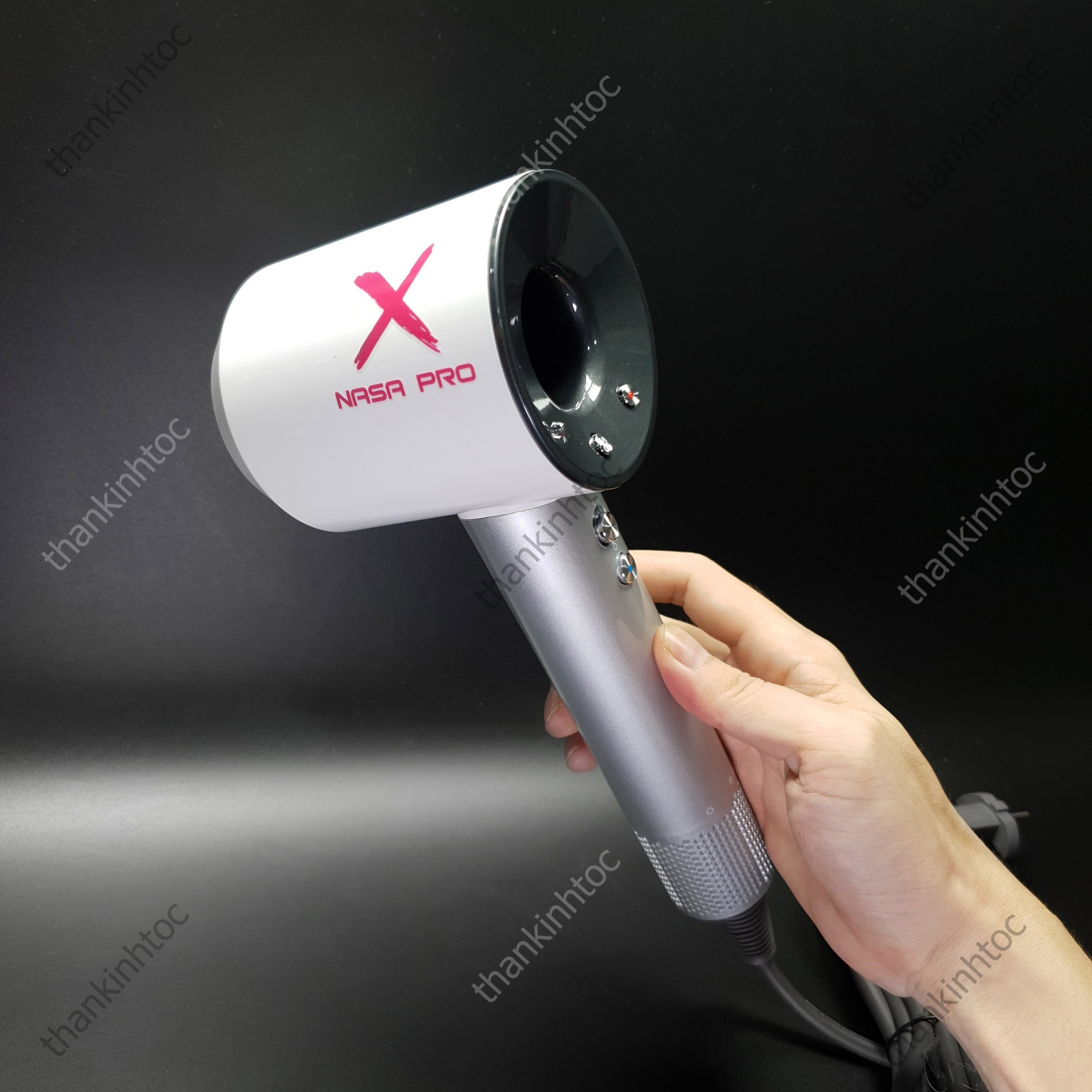 Máy Sấy Tóc NASA X-PRO ION White Limited Edition Chính Hãng