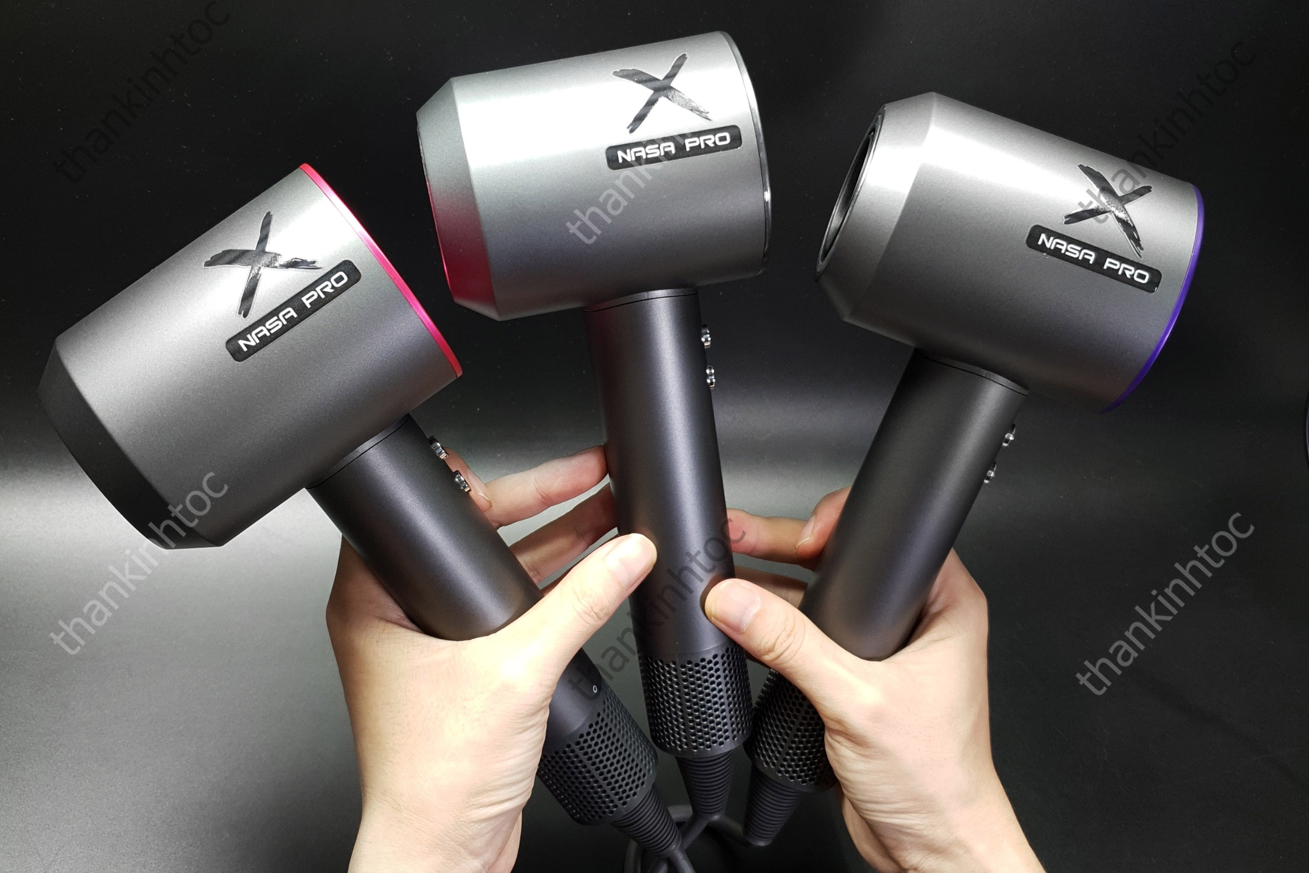 Máy Sấy Tóc NASA X-PRO ION Graphite Chính Hãng