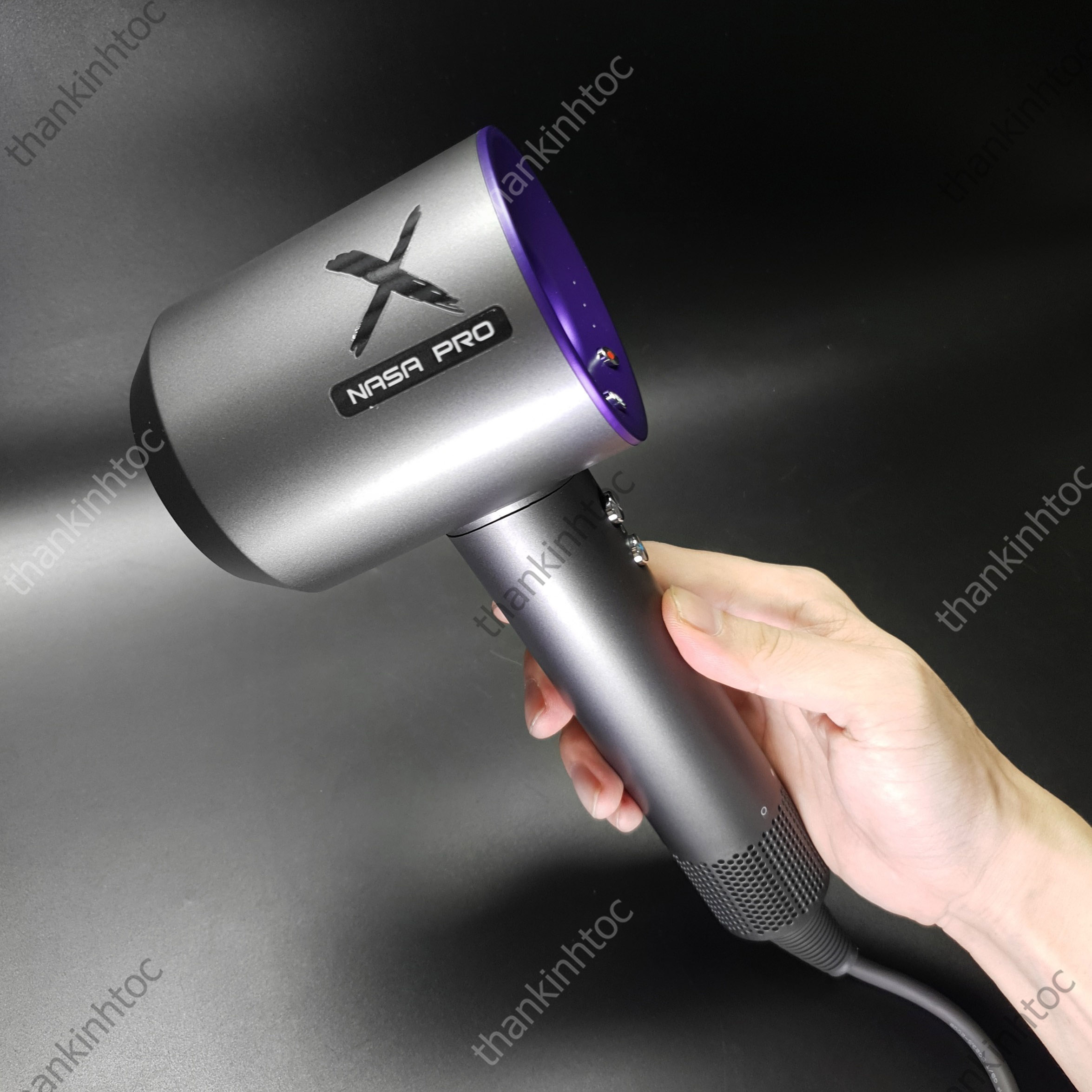 Máy Sấy Tóc NASA X-PRO ION Graphite Chính Hãng