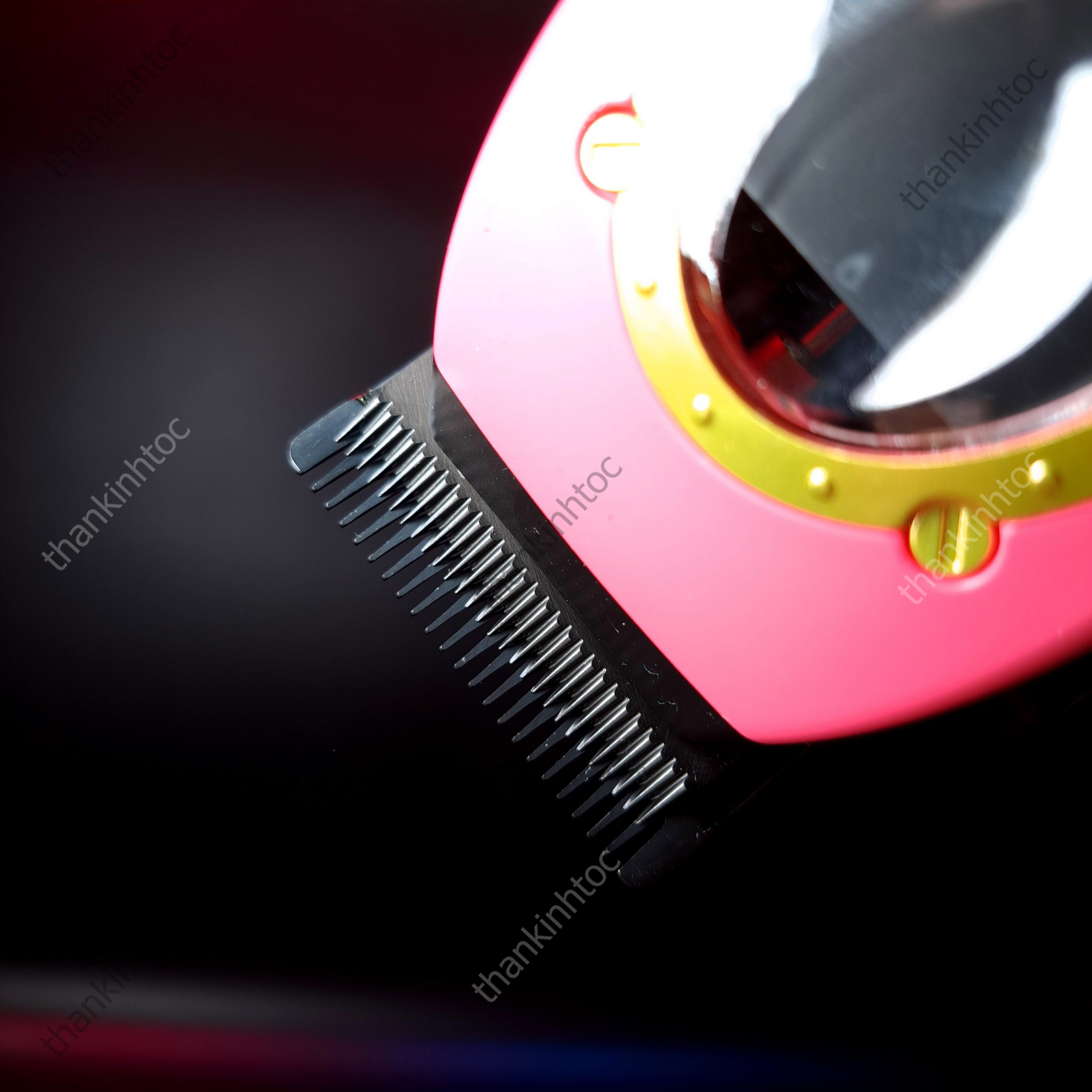 Tông Đơ Pin Cắt Tóc Pro Barber S1085 Pink Chính Hãng