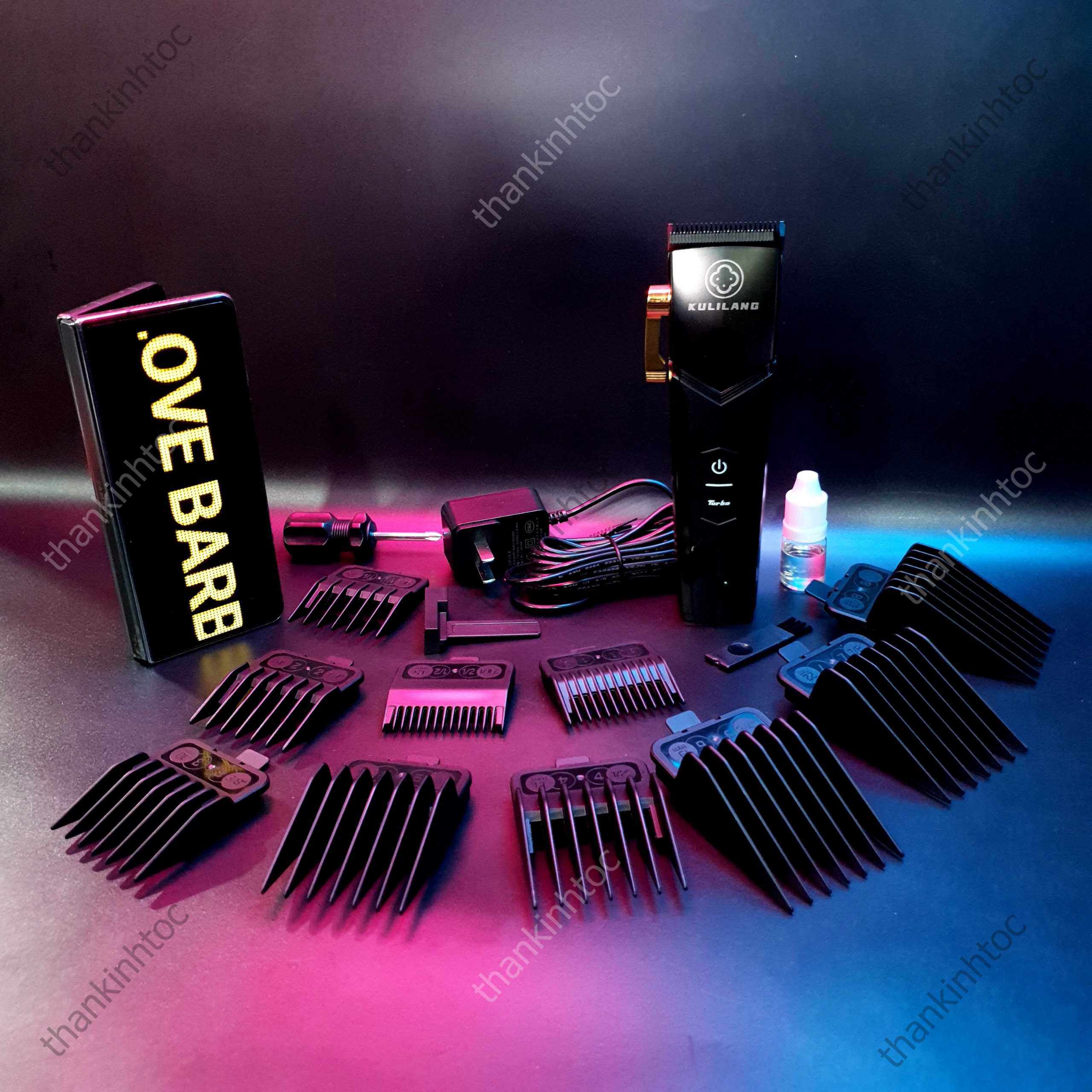 Tông Đơ Pin Lưỡi Đơn Madeshow R77F Chính Hãng