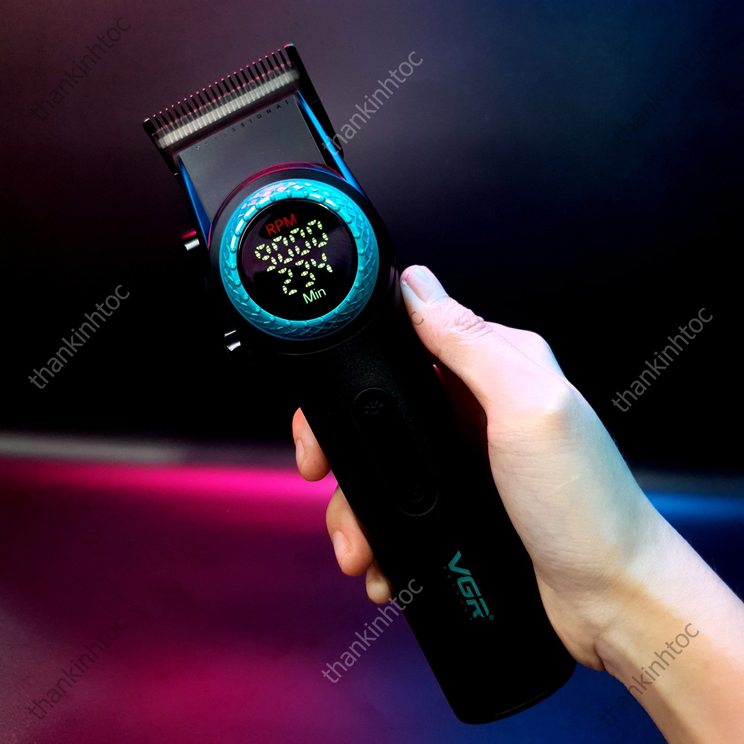 Tông Đơ Pin Lưỡi Đơn VGR V-001 Chính Hãng