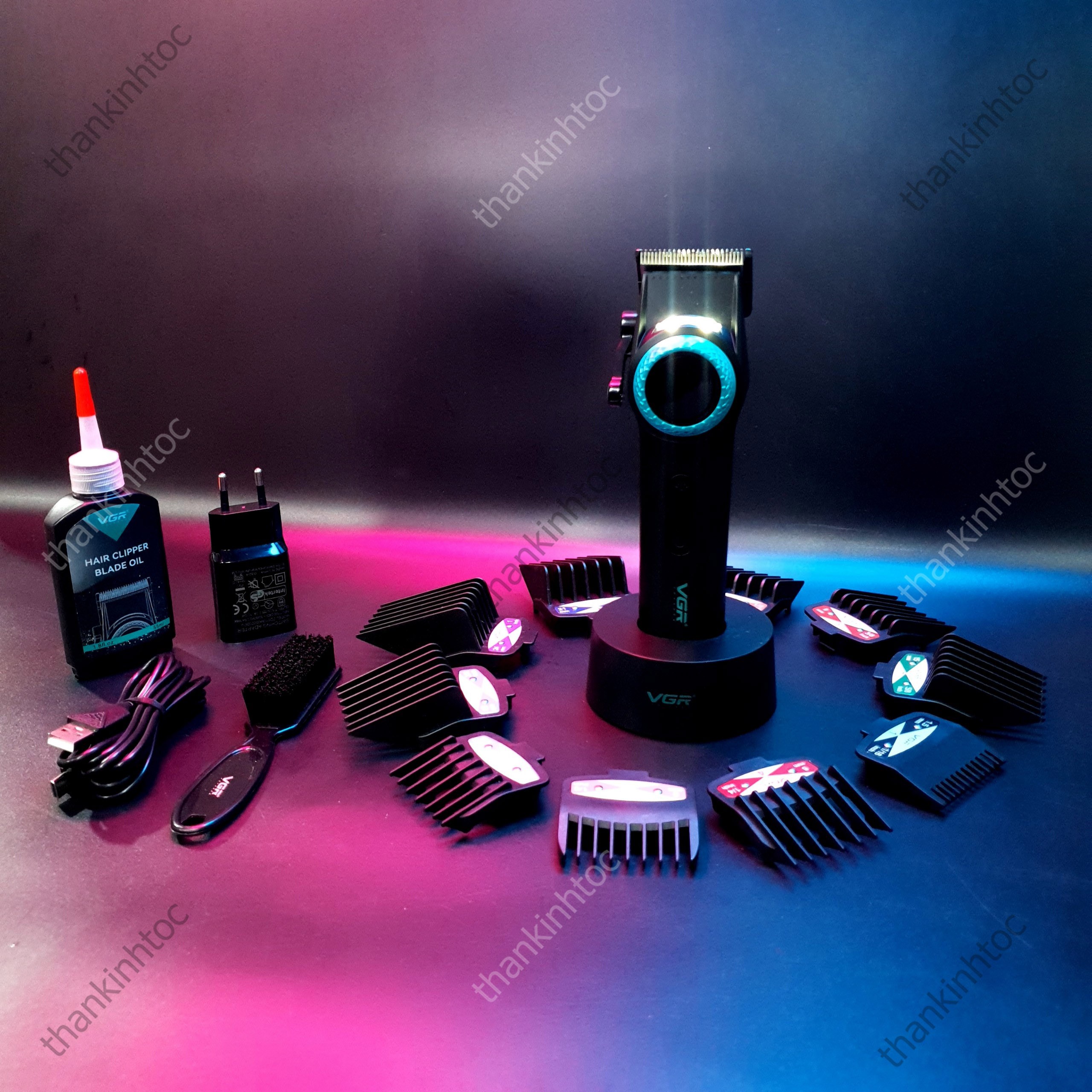 Tông Đơ Pin Lưỡi Đơn VGR V-001 Chính Hãng