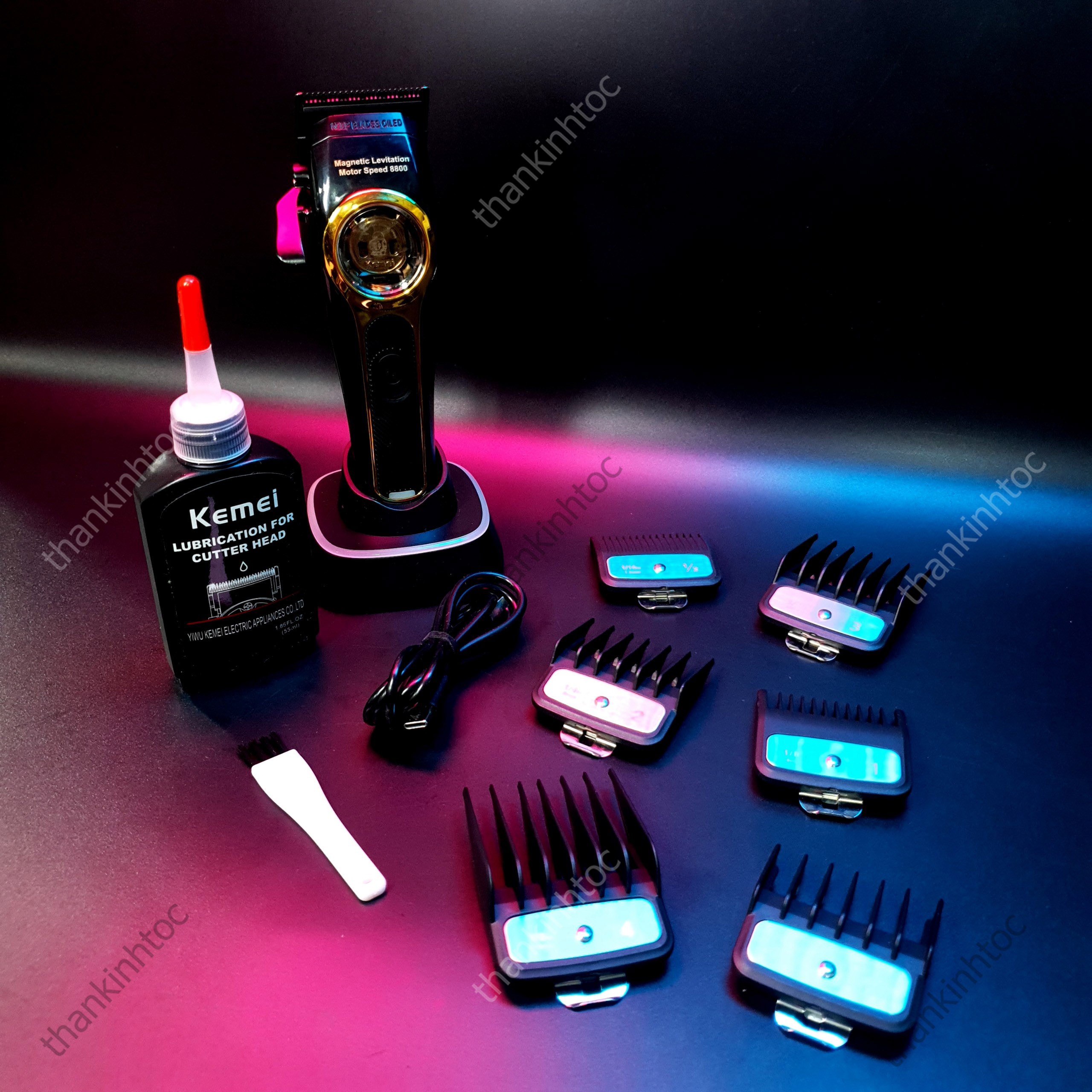 Tông Đơ Pin Kemei KM-2373 Chính Hãng