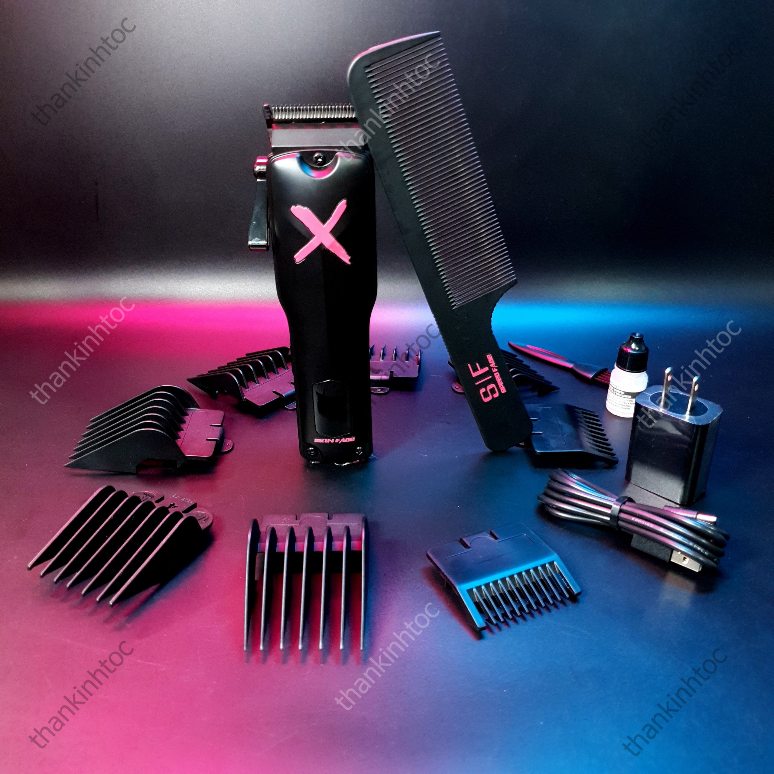 Tông Đơ Pin Skin Fade P15 Chính Hãng