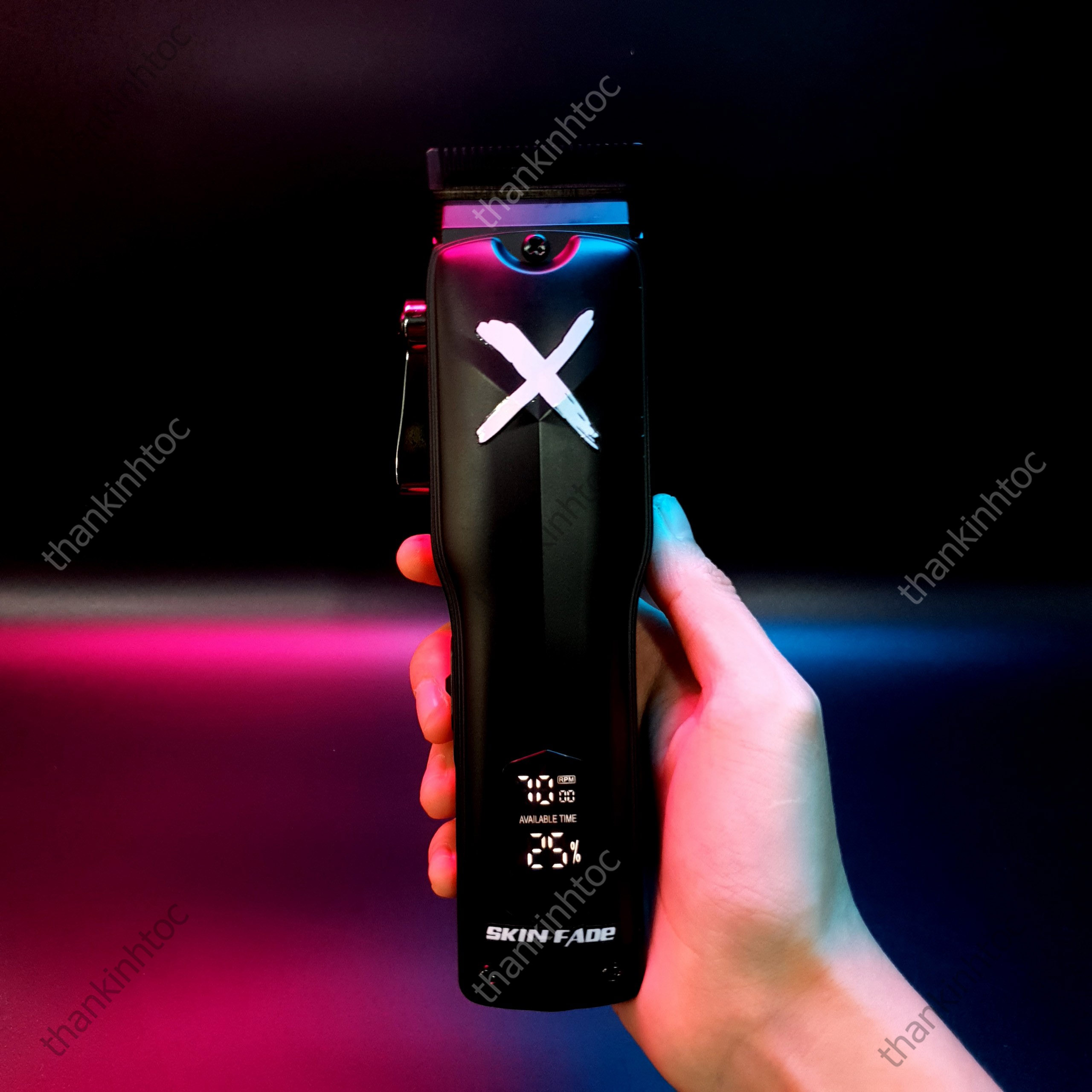 Tông Đơ Pin Skin Fade P15 Chính Hãng