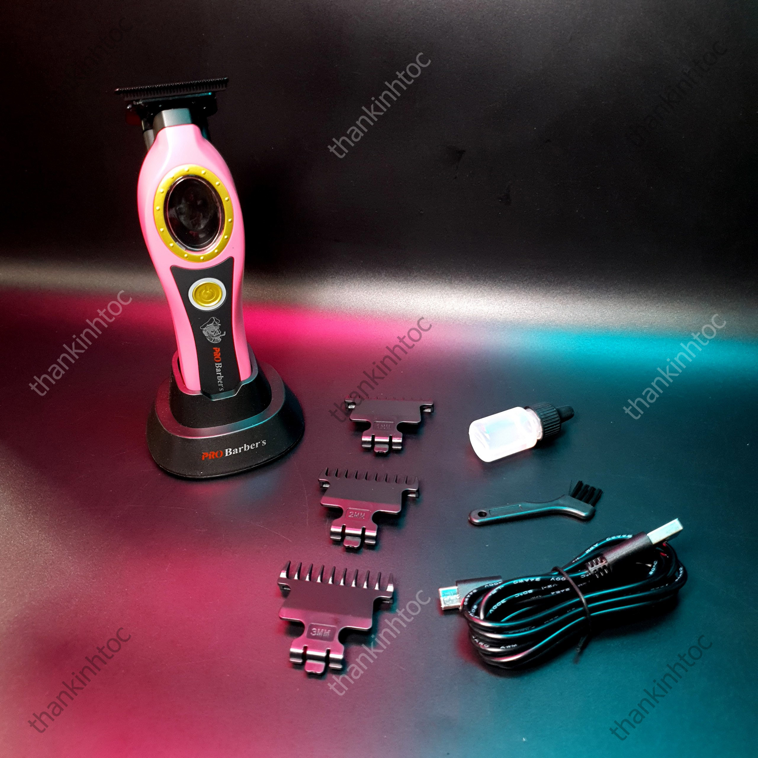 Tông Đơ Viền Pro Barbers S1086 Pink Chính Hãng