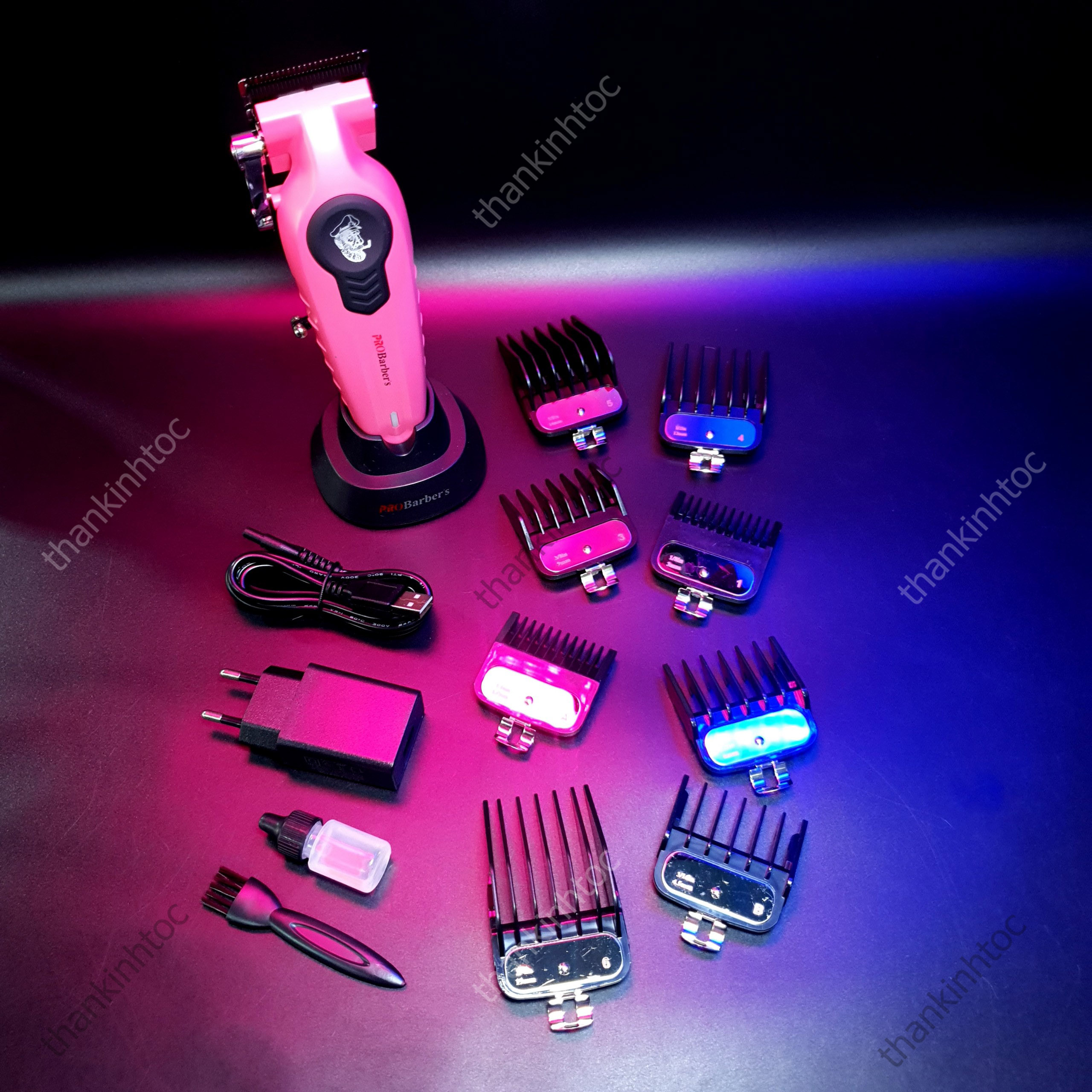 Tông Đơ Pin Cắt Tóc Pro Barber S1087 Chính Hãng