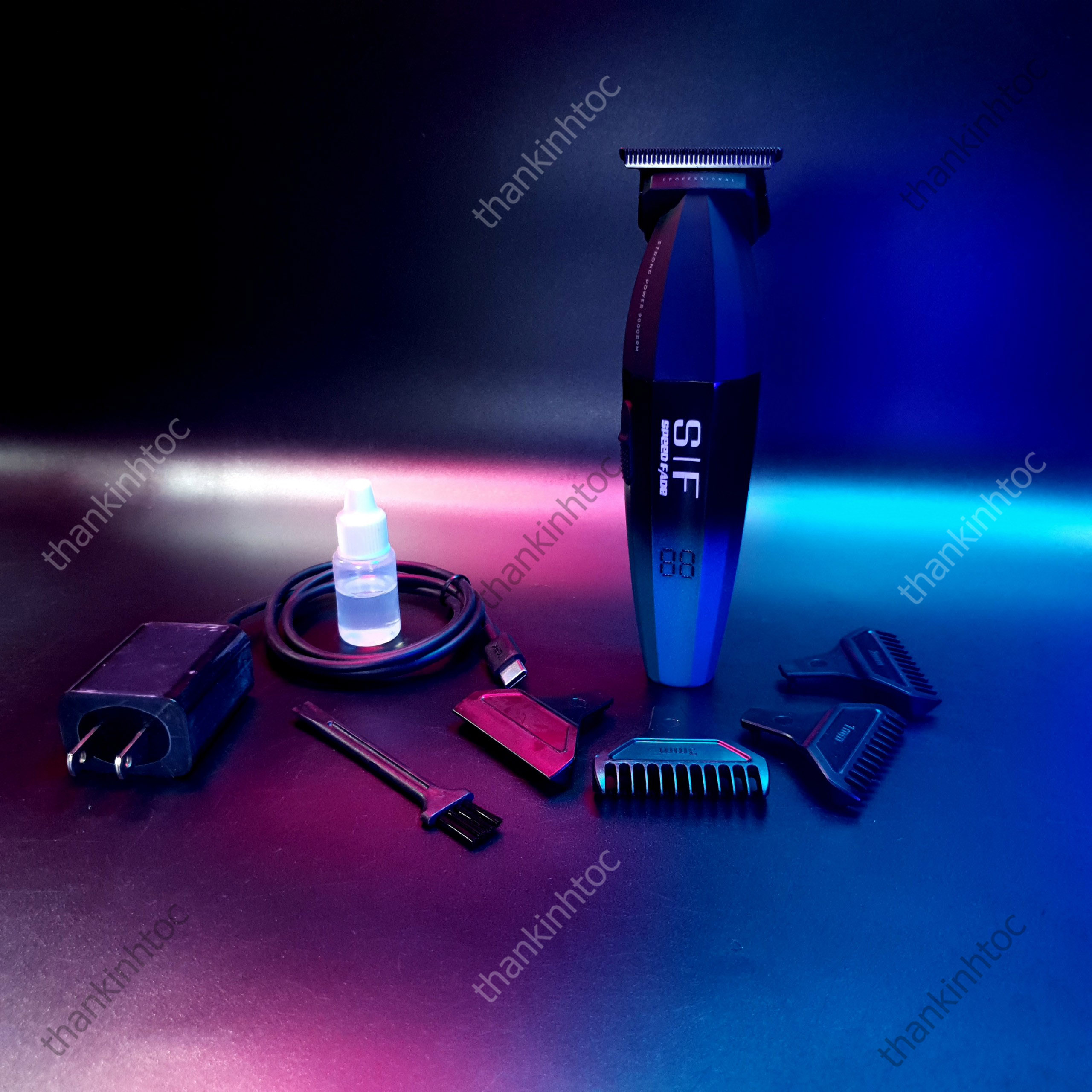 Tông Đơ Viền Skin Fade GT7 Chính Hãng