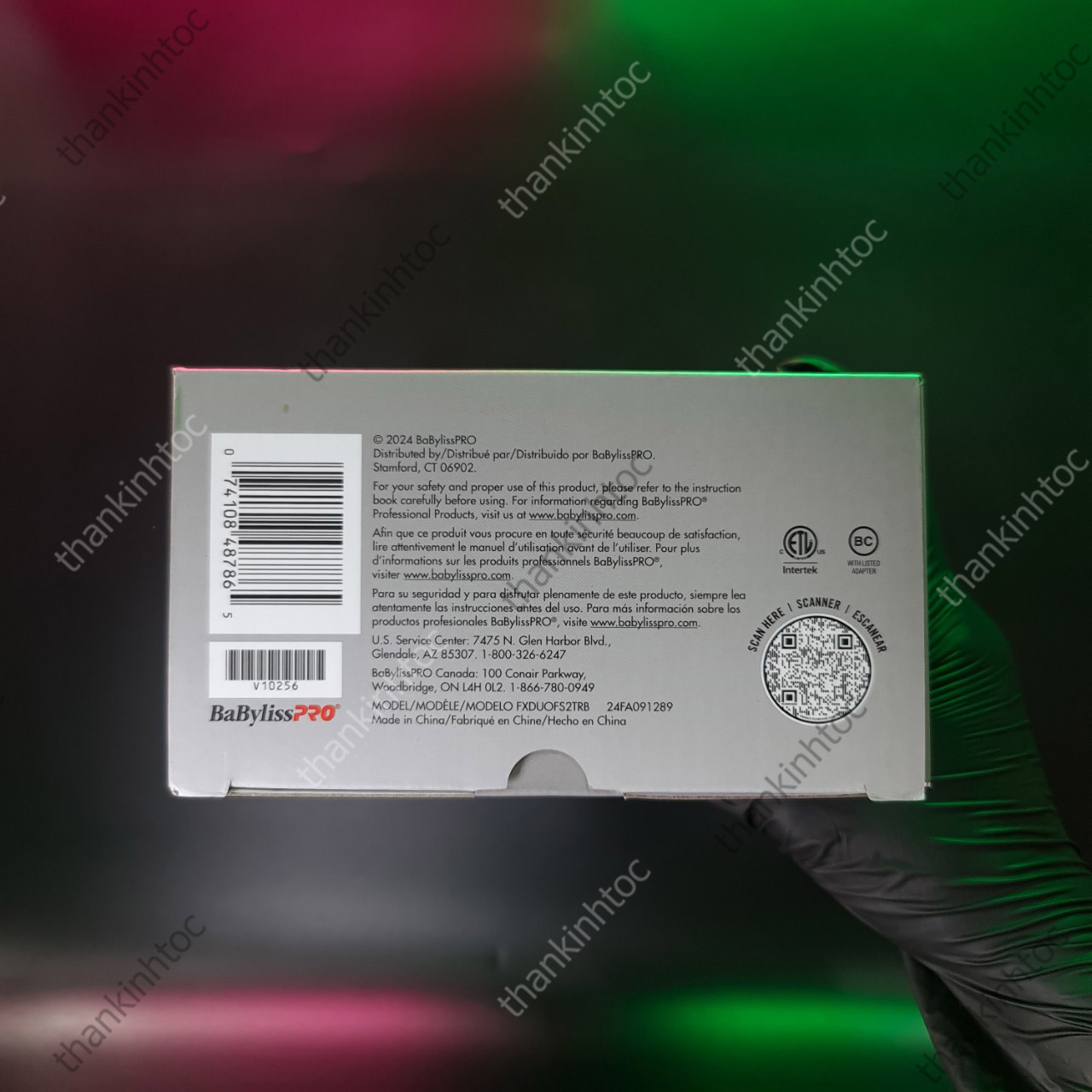 Combo Tông Đơ Viền & Máy Cạo Khô Babyliss LIMITED FX IRIDESCENT Chính Hãng USA