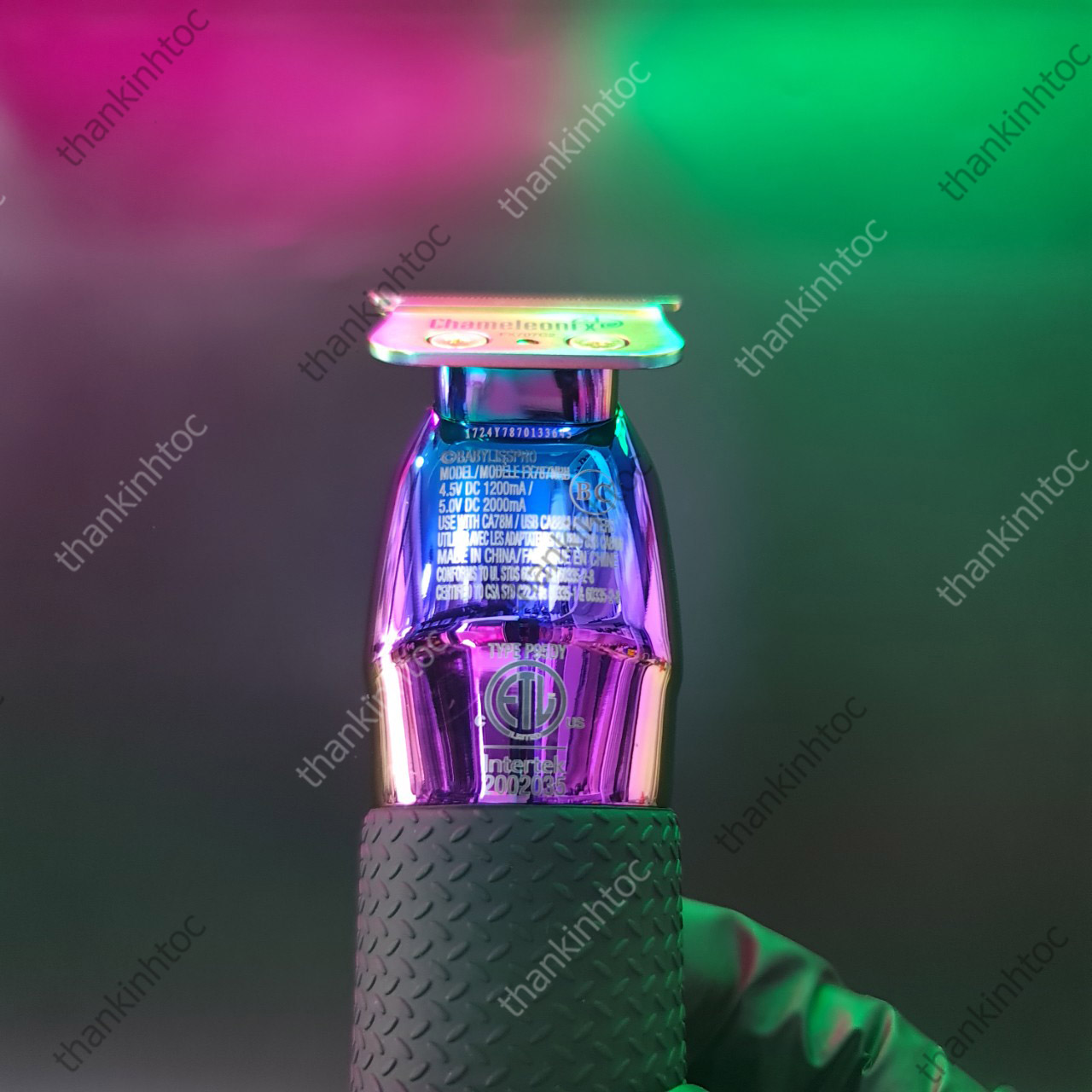 Combo Tông Đơ Viền & Máy Cạo Khô Babyliss LIMITED FX IRIDESCENT Chính Hãng USA